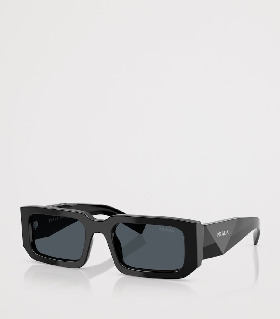 Acetate Rectangular Sunglasses 16K2K1 Image 2