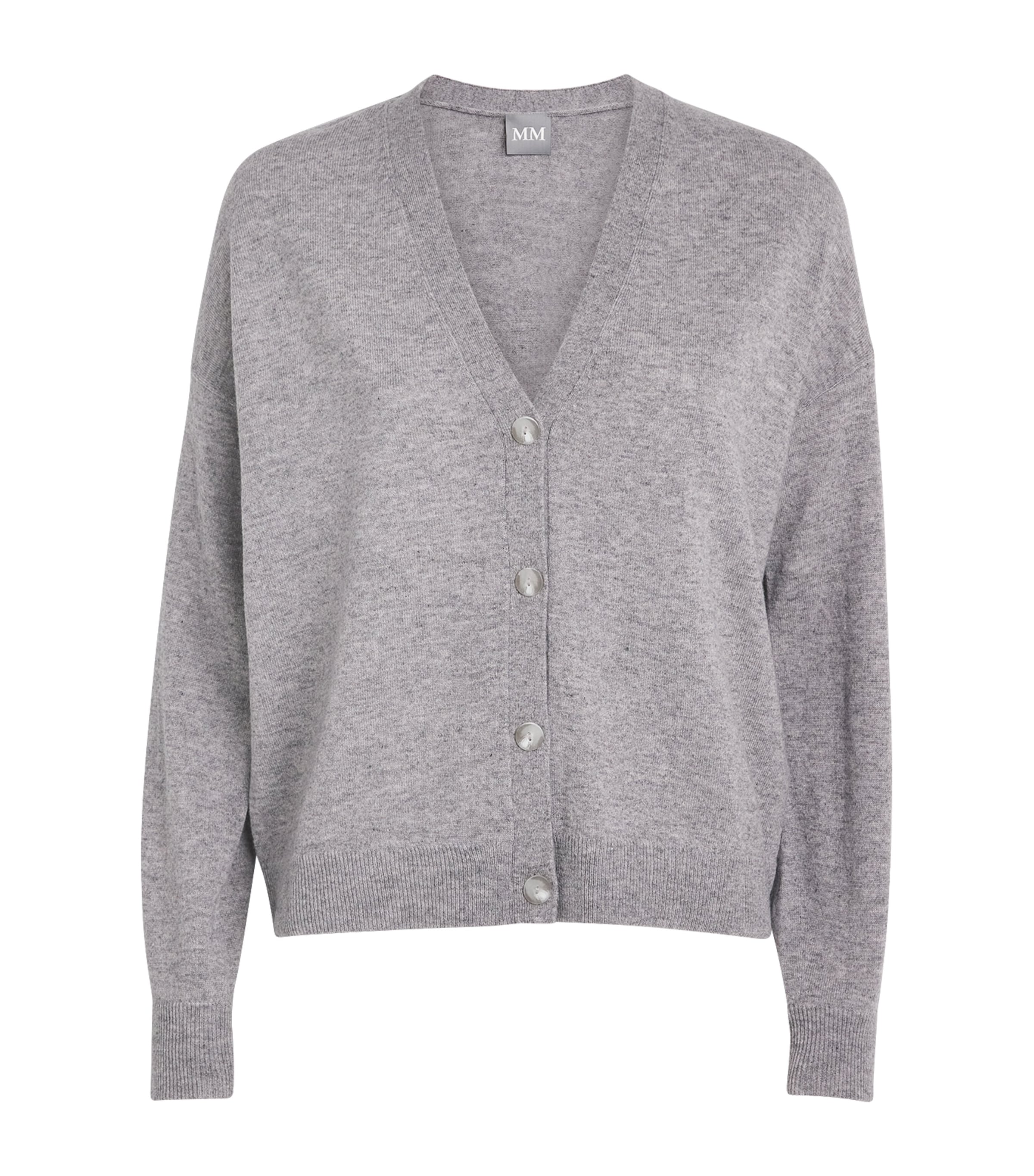 Mm Max Mara Wool-cashmere V-neck Cardigan