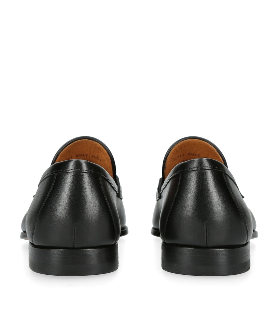 Leather Loafers BLACK Image 2