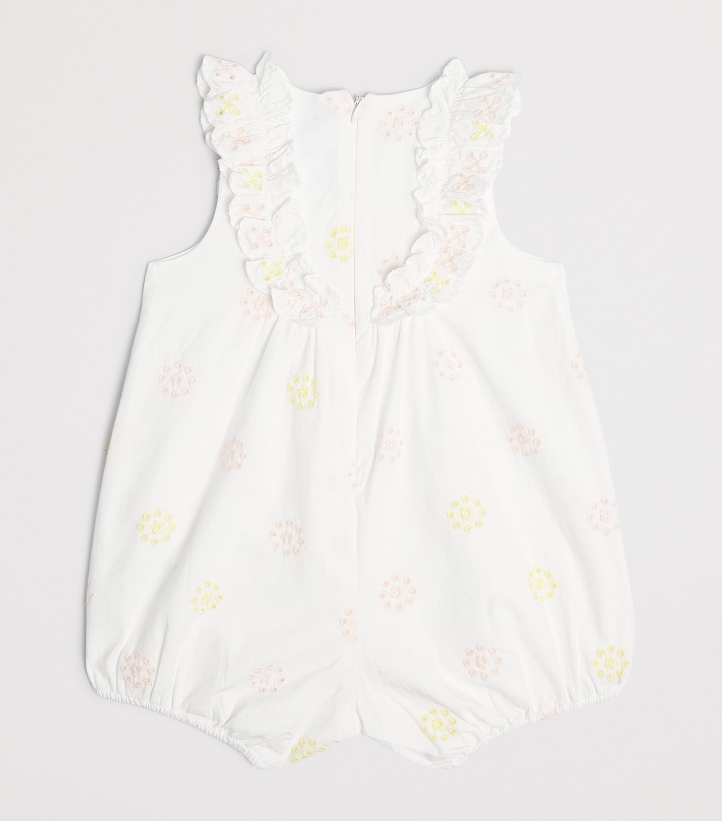 Tartine et Chocolat Embroidered Bubble Playsuit (1-18 Months) Blanc Image 2