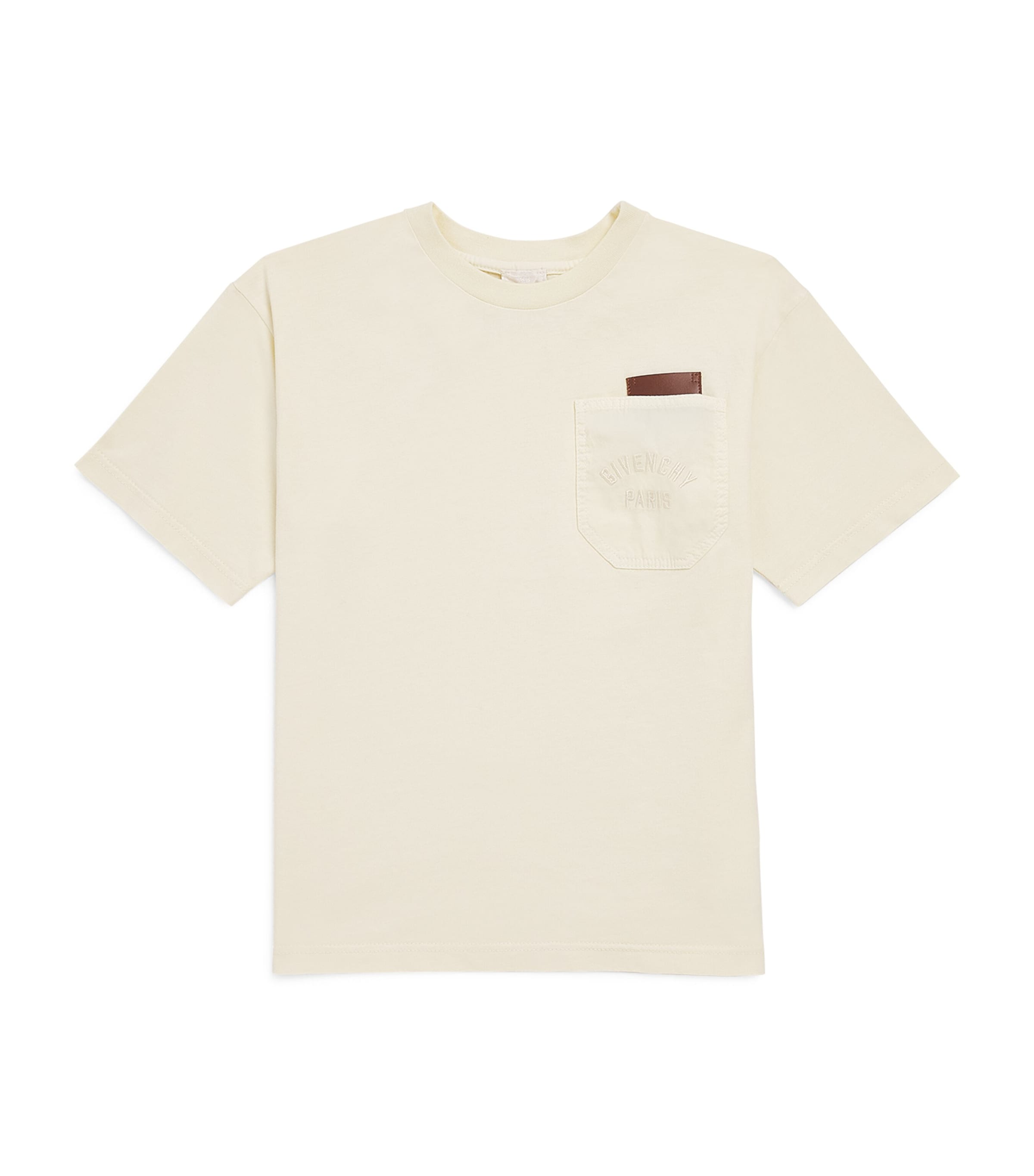 Givenchy Kids Cotton Logo Embroidered T-Shirt (4-12+ Years) Image 1