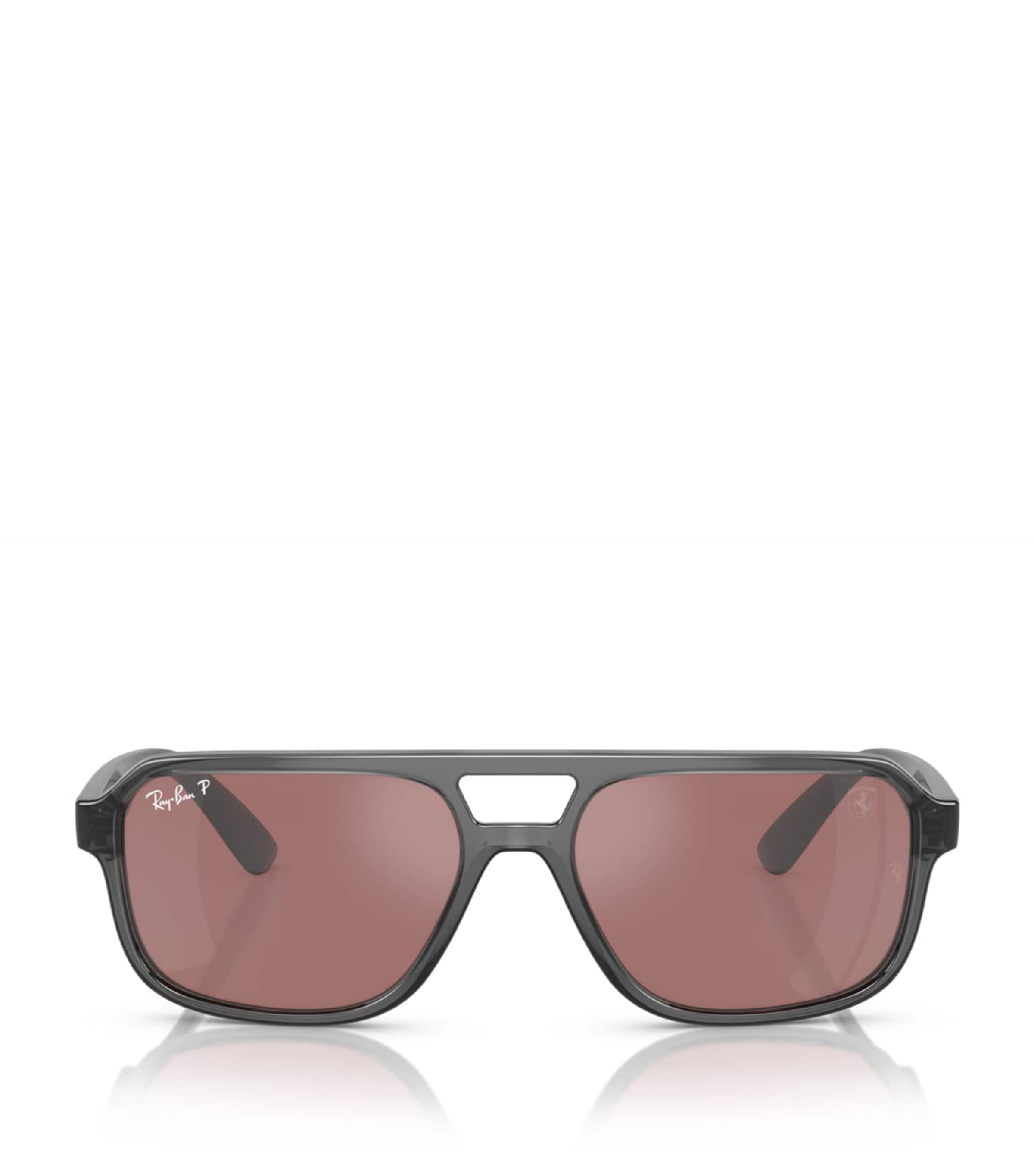 Ray Ban Nylon Rb4414m Scuderia Ferrari Collection Sunglasses In Grey