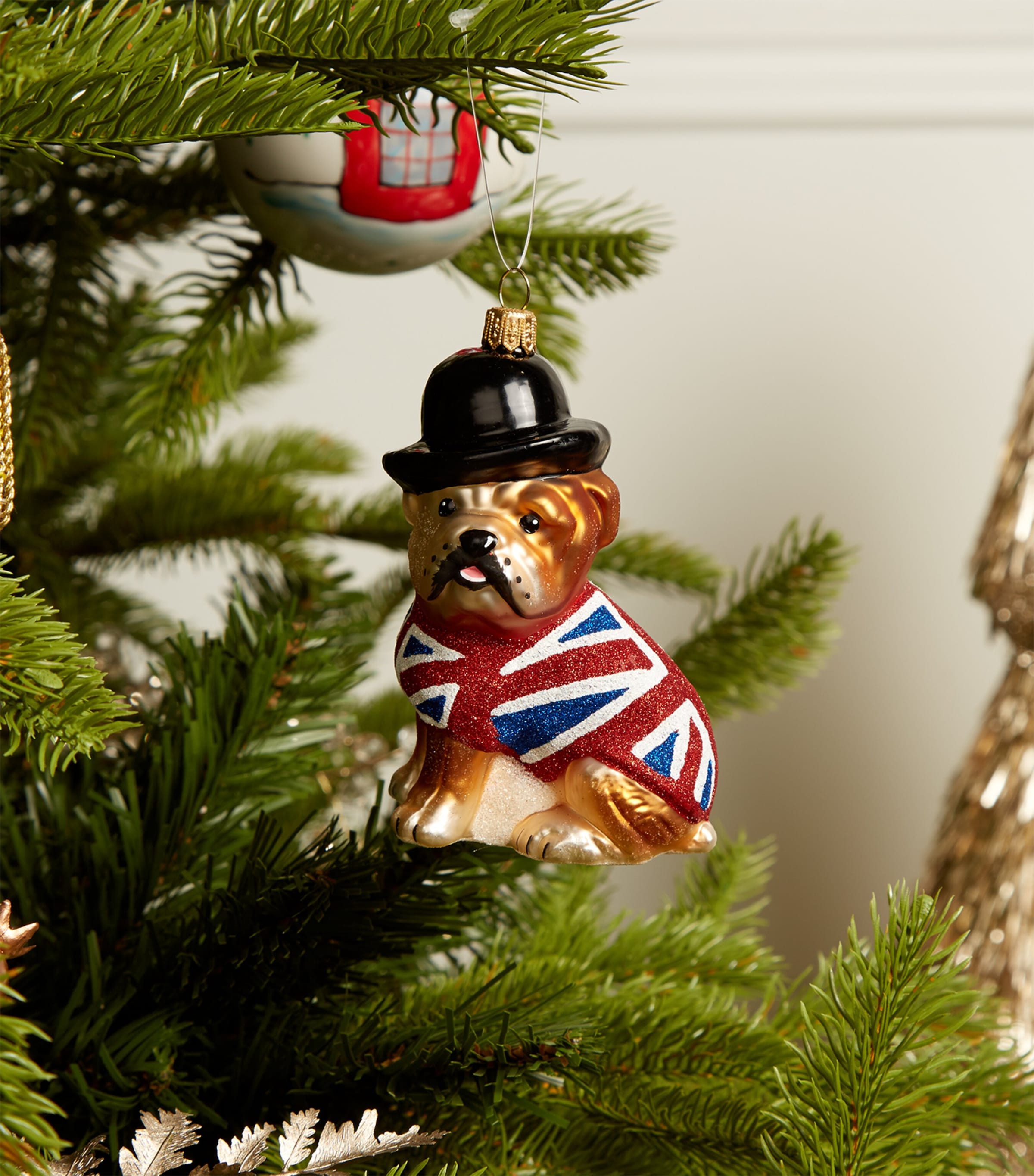 Harrods British Bulldog Tree Decoration Image 5