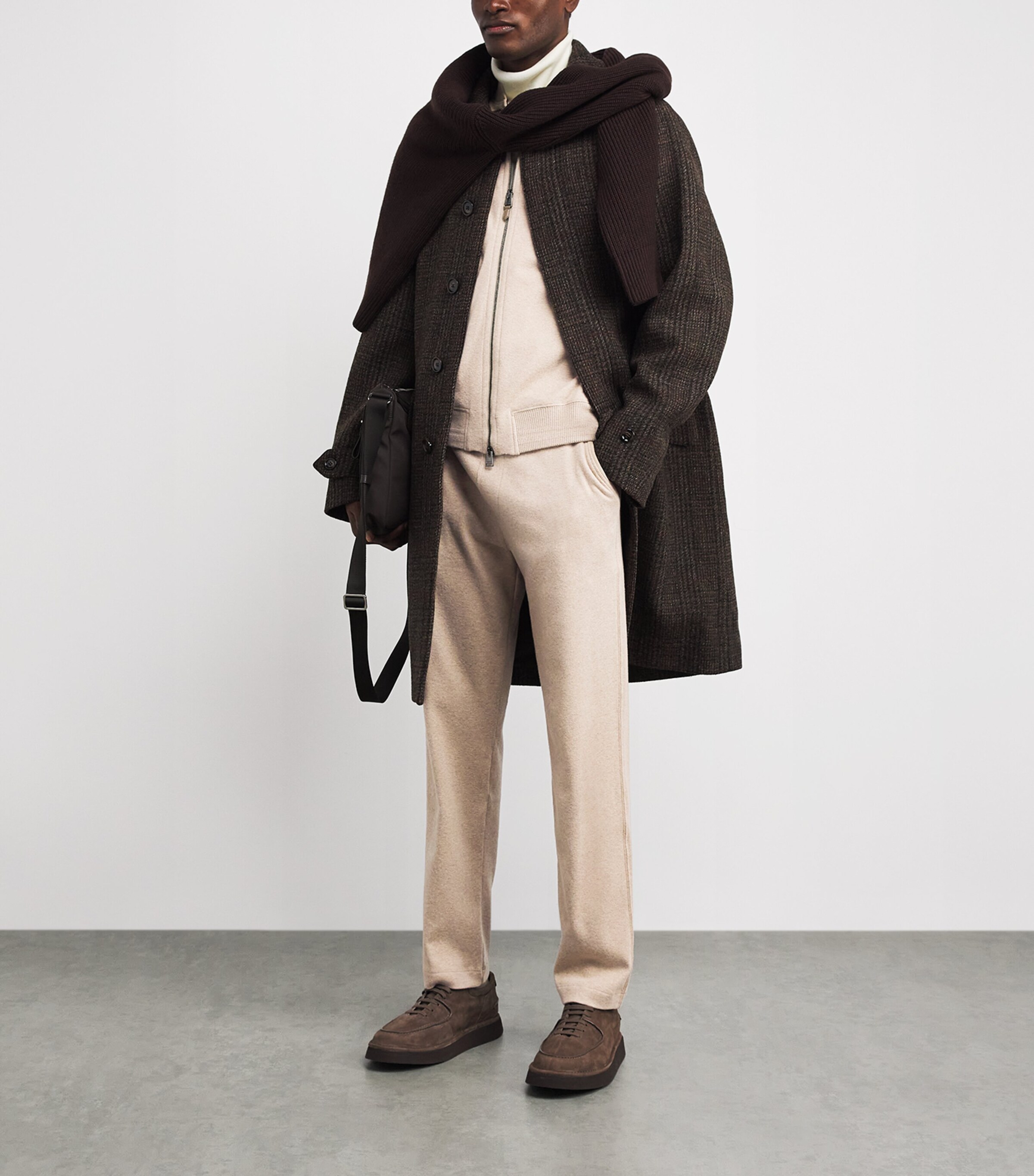 Cotton-Cashmere Sweatpants 705 Image 2