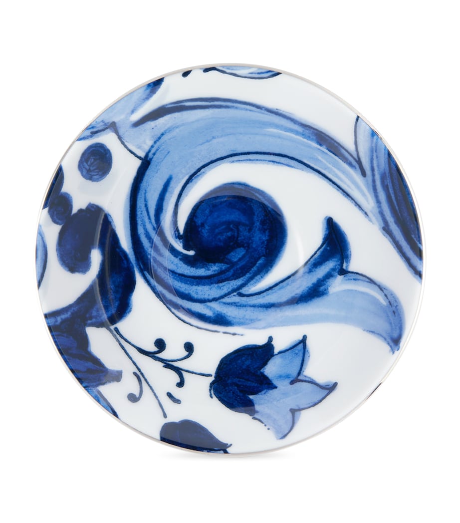 Dolce&Gabbana Casa Porcelain Blu Mediterraneo Teacup and Saucer Blu Mediterran Image 4