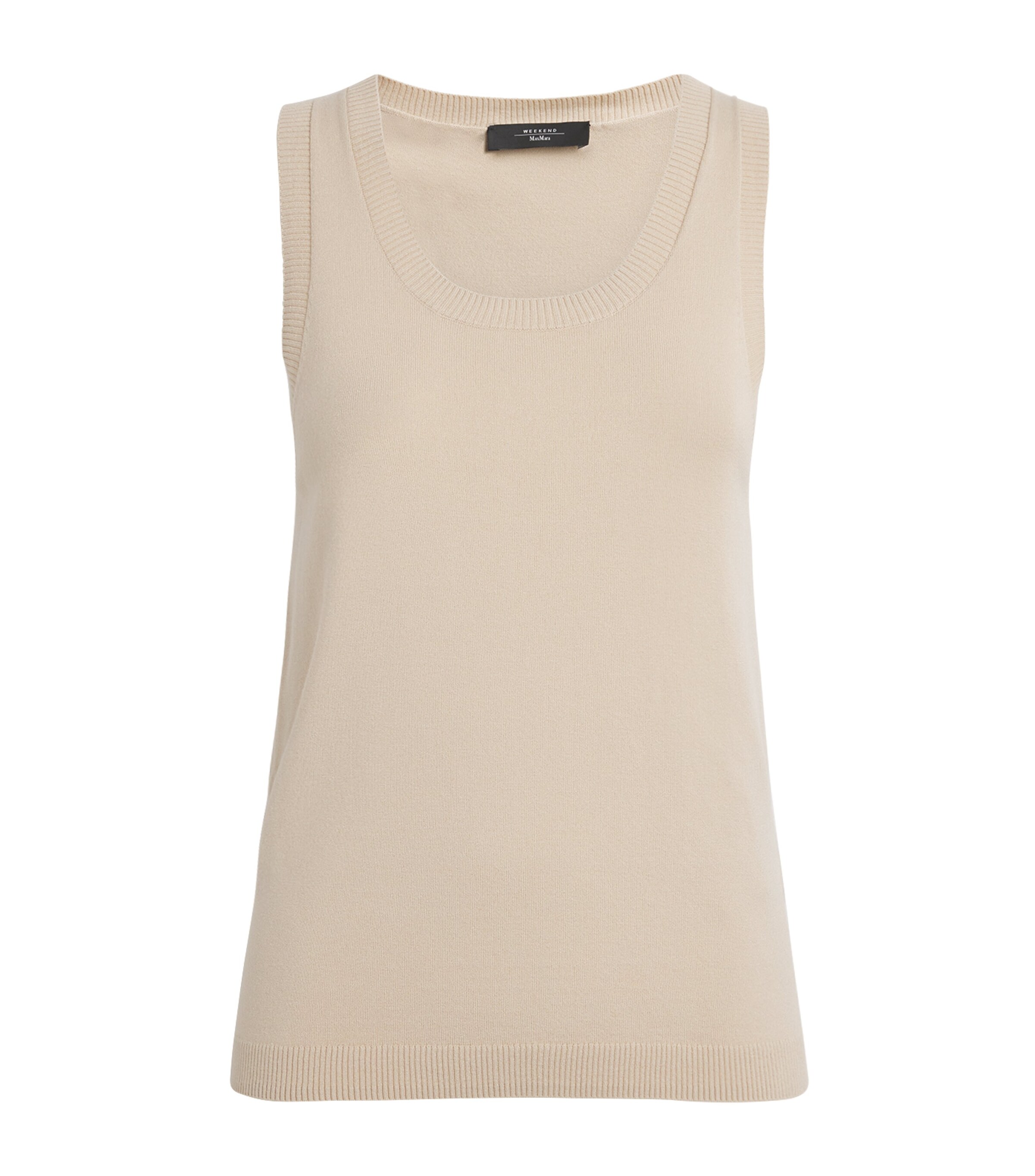 Weekend Max Mara Knitted Tank Top | Women Clothing | Tops | Camis & Tanks | Designers | Weekend Max Mara