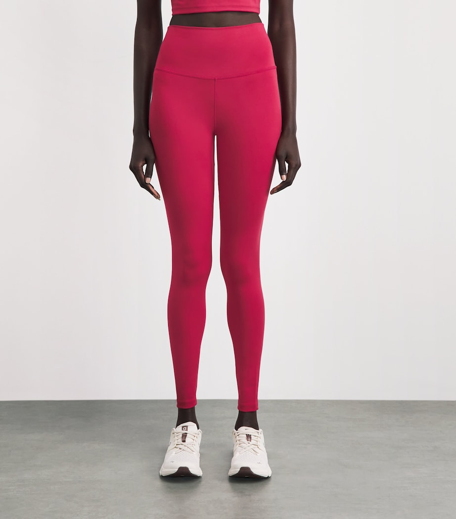 Varley Womens FreeSoft High-Rise Sports Leggings Rich Raspberry Image 4