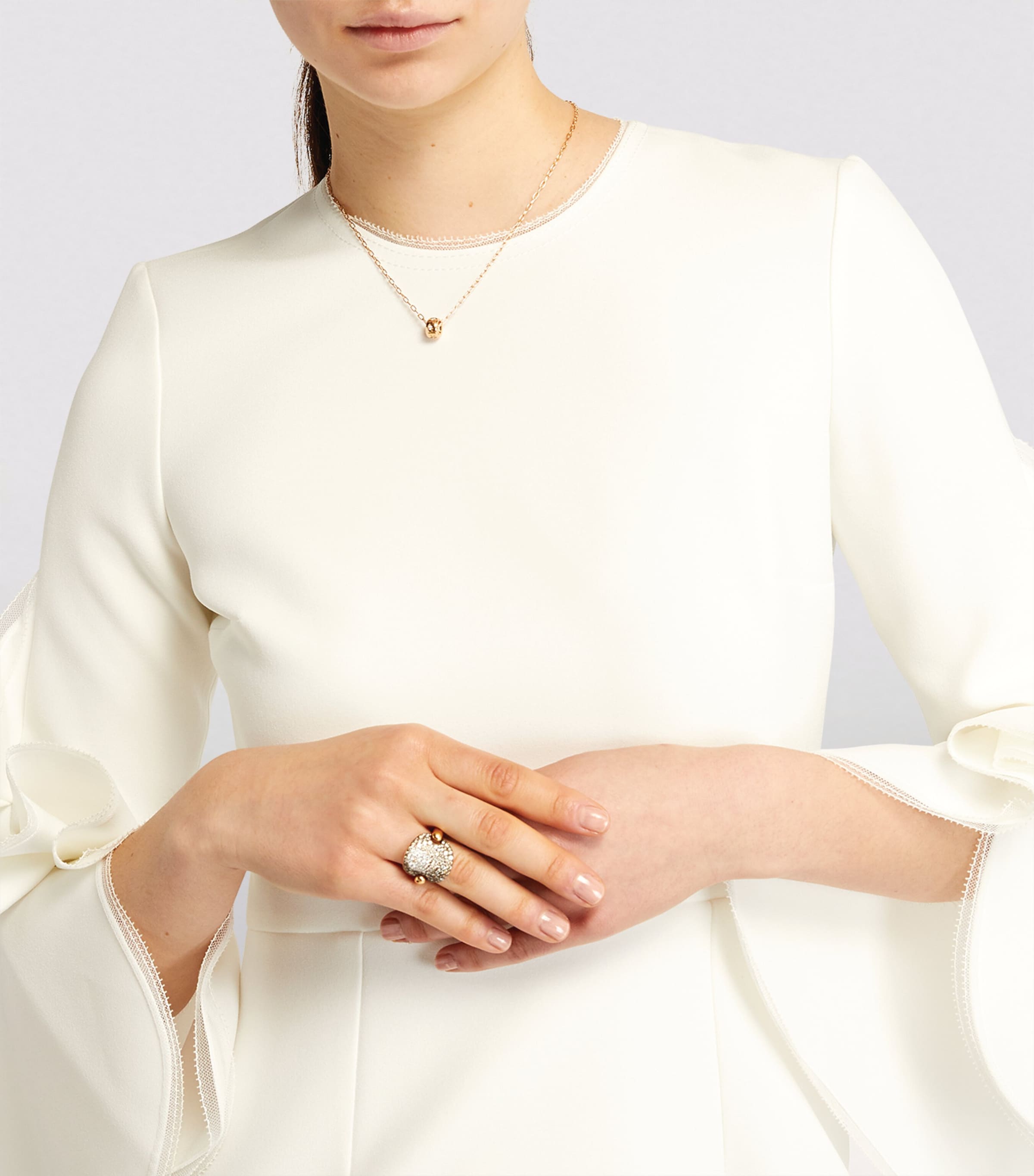 Rose Gold and Diamond Sabbia Ring DBX00 Image 5