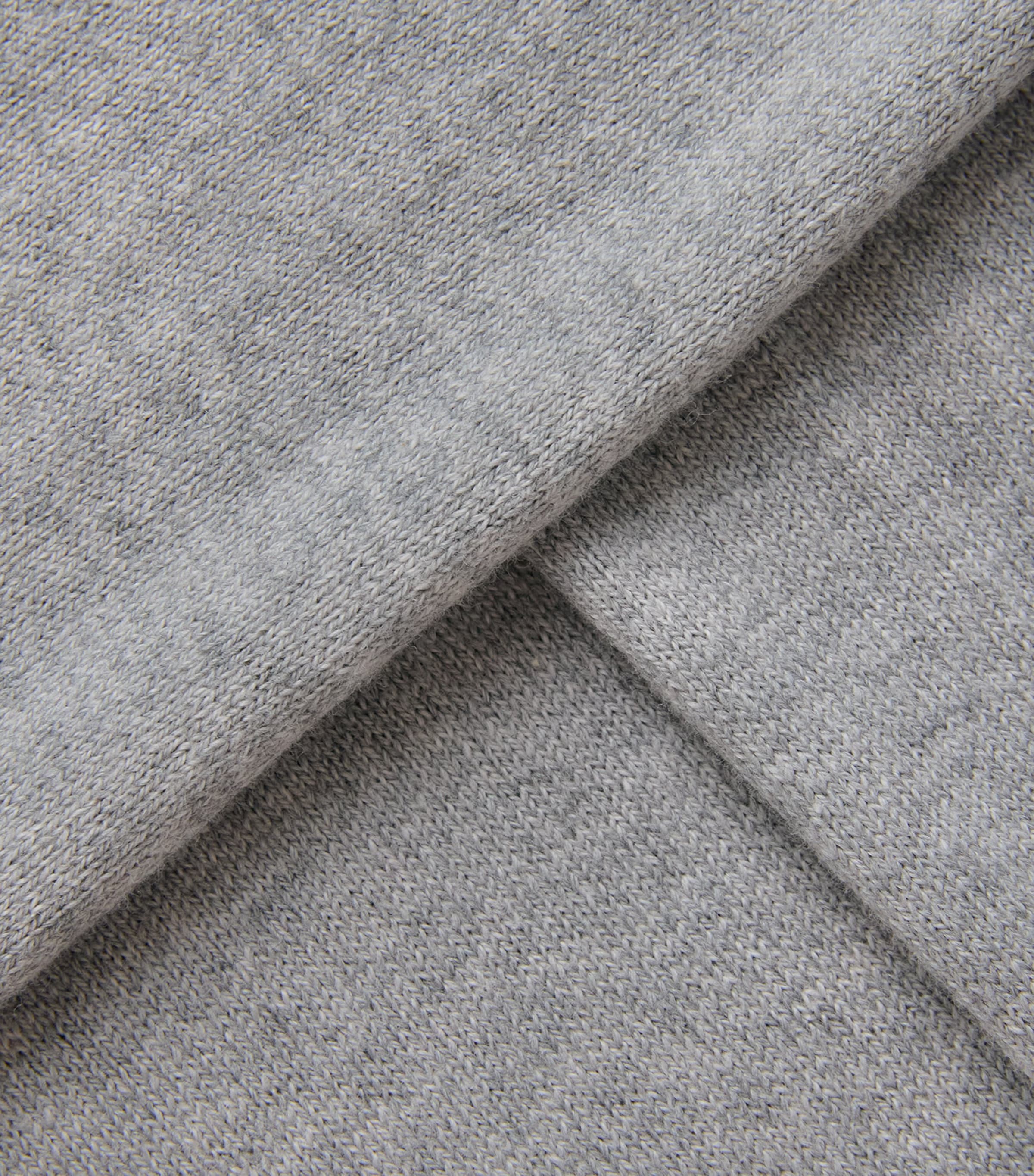 ÉTERNE Womens Cotton-Cashmere Lennox Sweater Grey Image 6