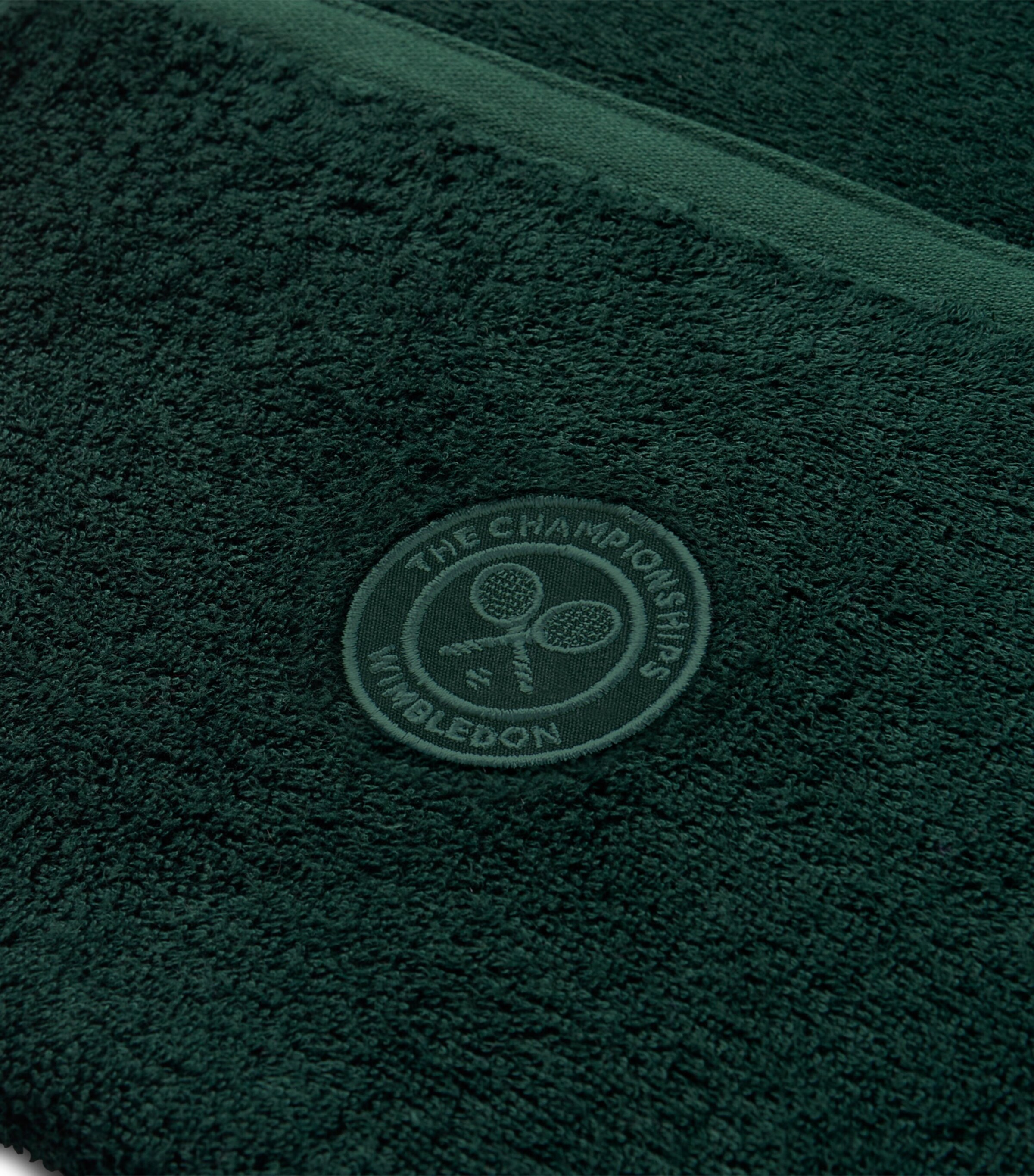 Christy x Wimbledon Logo Gym Towel (40cm x 120cm) Green Image 3