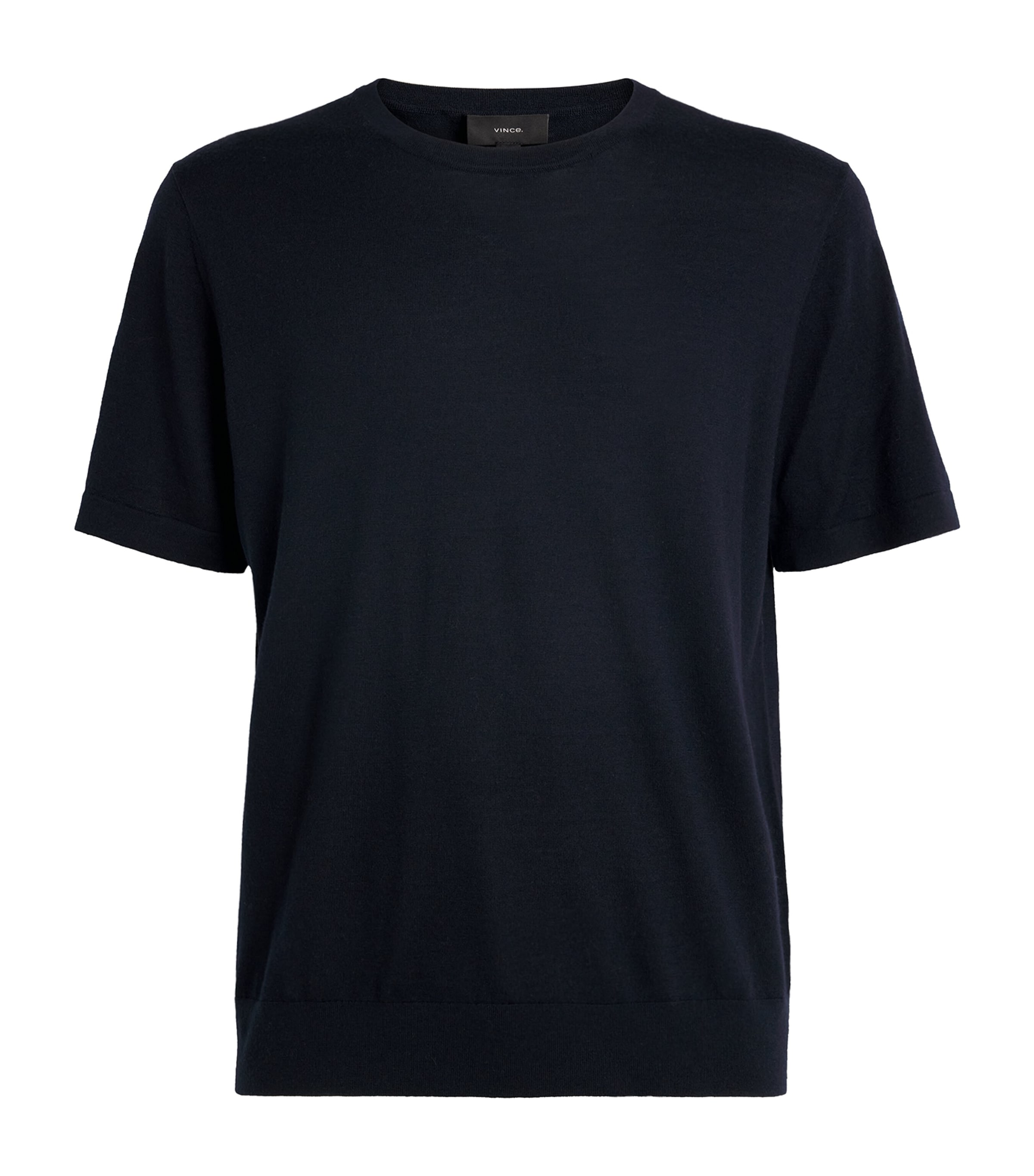 Merino Wool-Cashmere T-Shirt 403CBL COASTAL Image 1