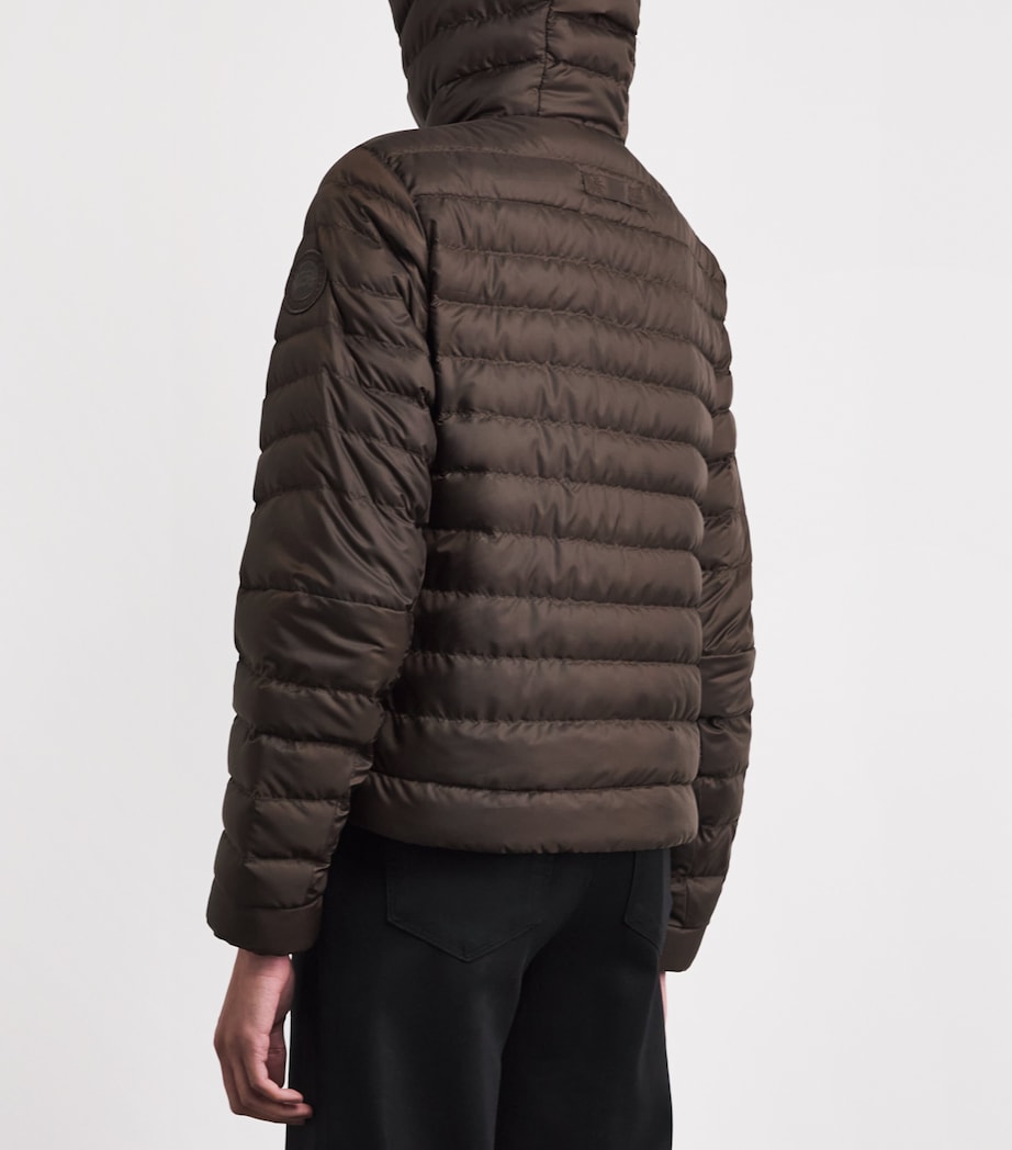 Canada Goose Womens Quilted Aethera Hooded Jacket Terra Image 5