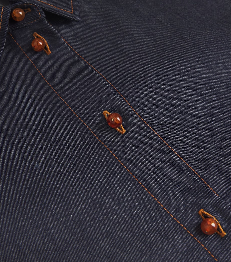 Denim Reflection Shirt INDIGO DENIM 6OZ Image 5