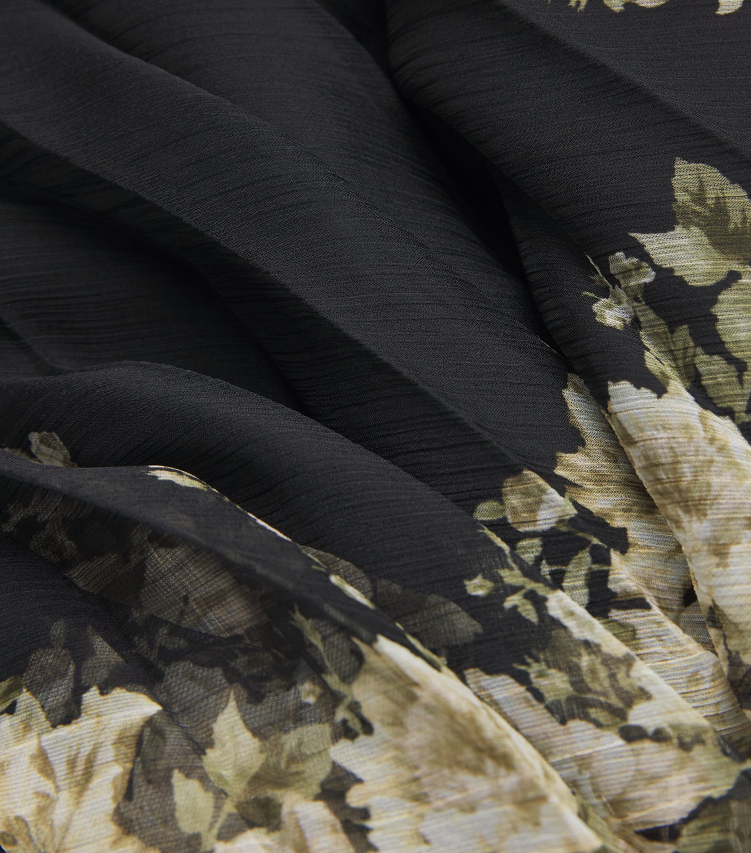 Floral Pleated Katz Maxi Skirt G078 FREE FALLING Image 5