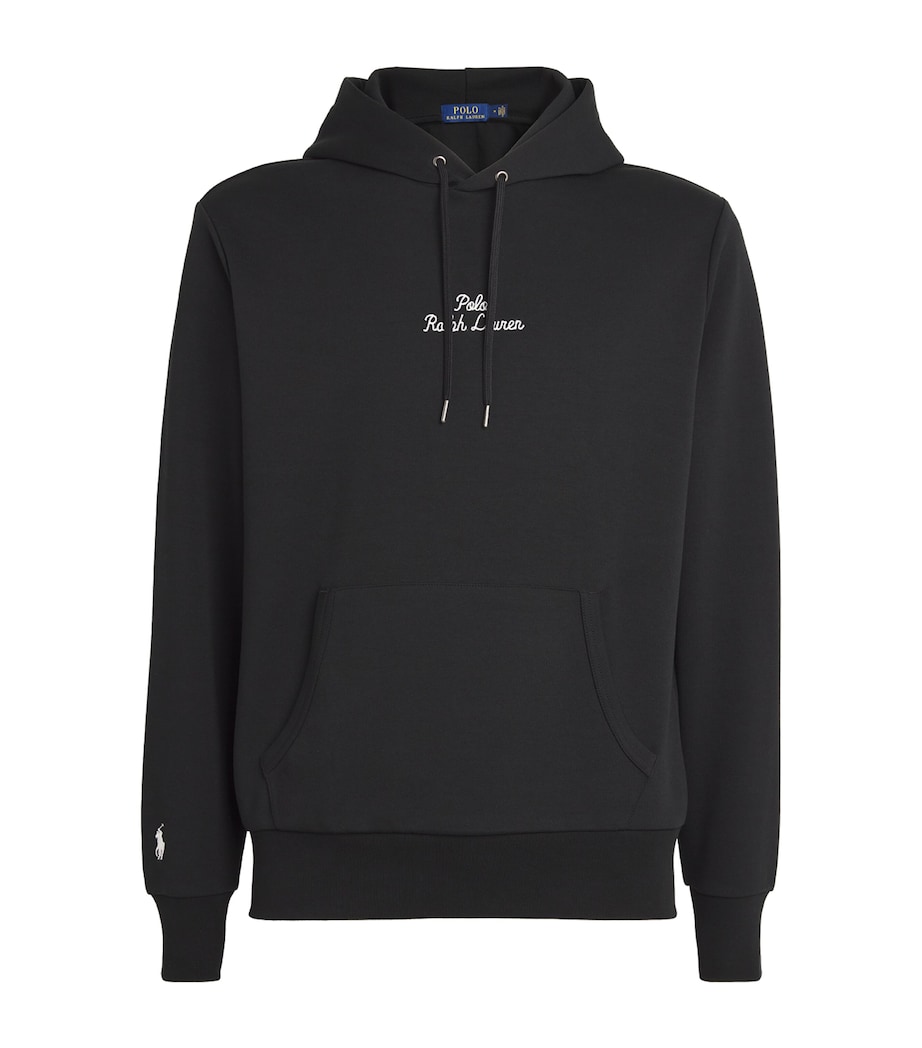 Polo Ralph Lauren Mens Chain Logo Hoodie Black Image 1