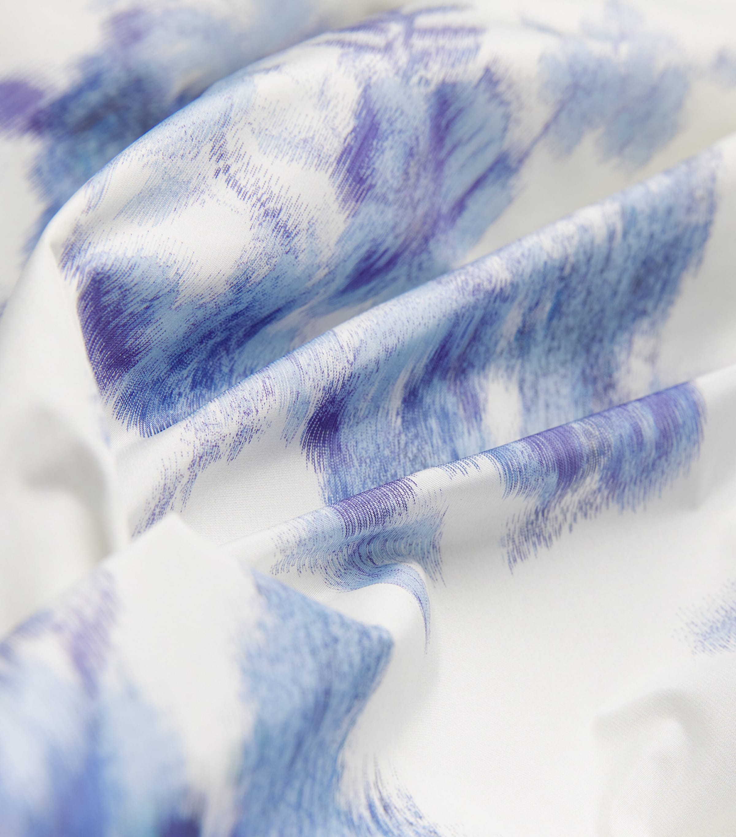 Strapless Gathered-Bodice Gown 146 IVORY/BLUE Image 5