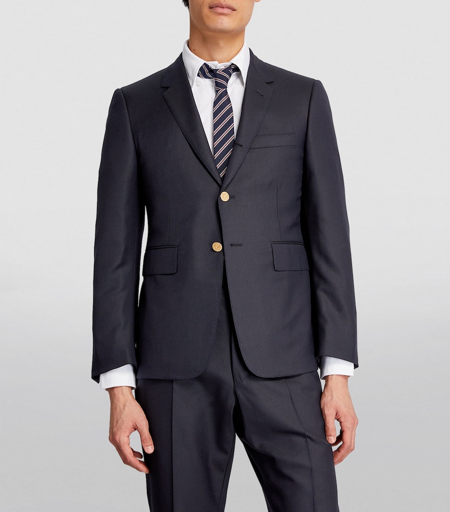 Wool Blazer NAVY Image 3