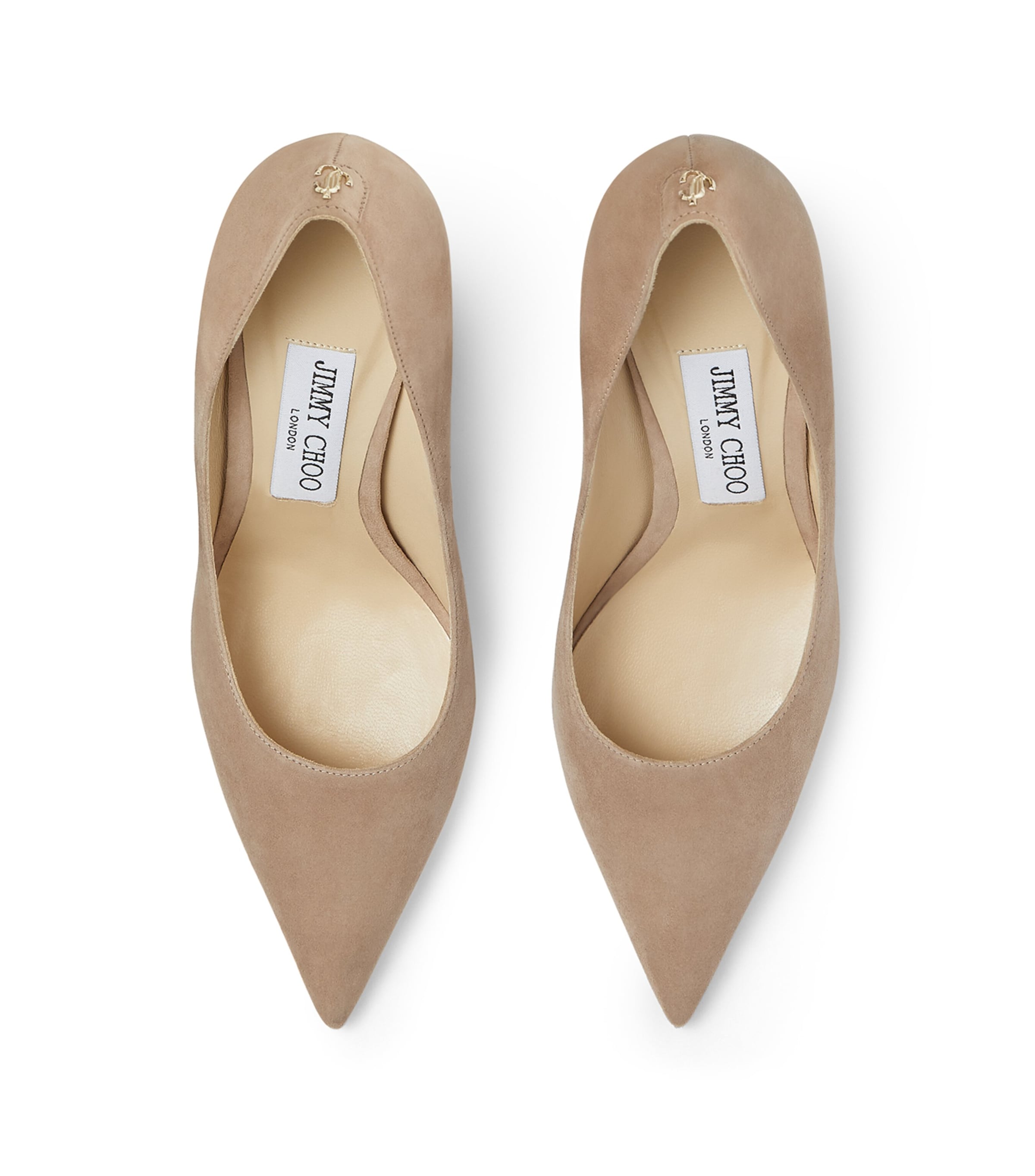 Jimmy Choo Love 85 Suede Pumps Ballet Pink Image 4