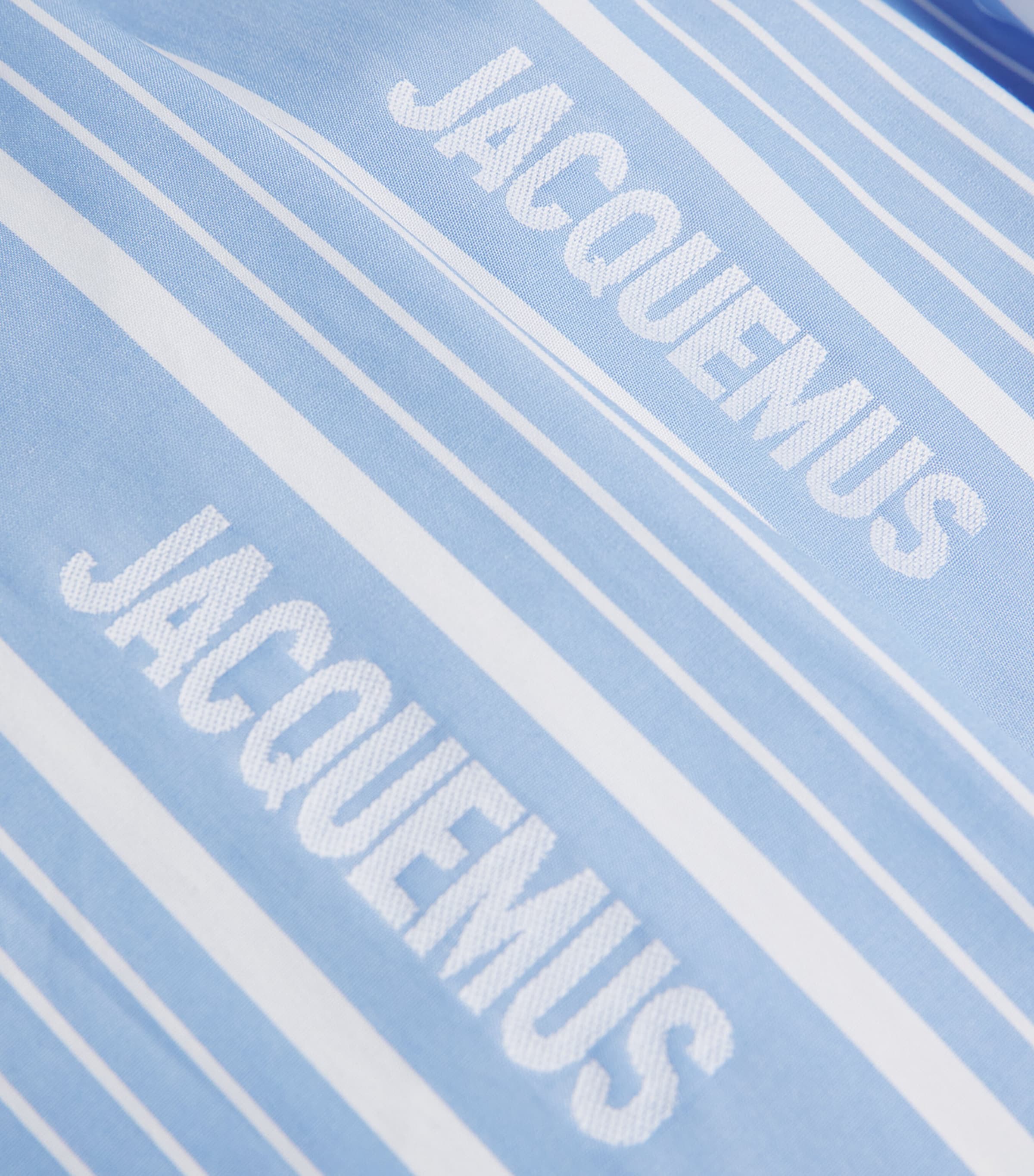 Cotton Striped Shirt 3EV-JAC BUSI BIG LOG Image 5