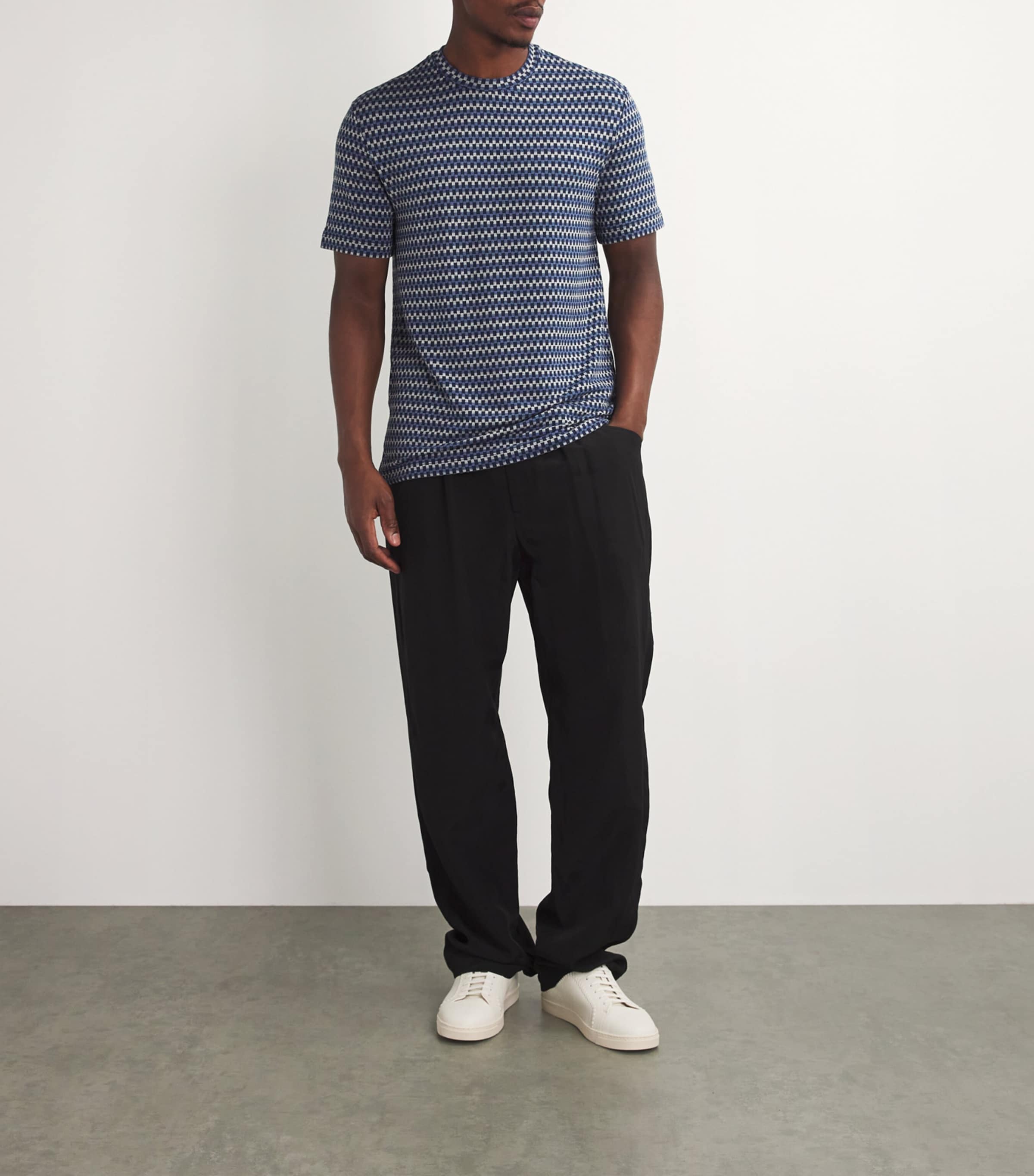 【関税&送料込】Giorgio Armani Stretch Eco-Viscose T-Sirt undefined