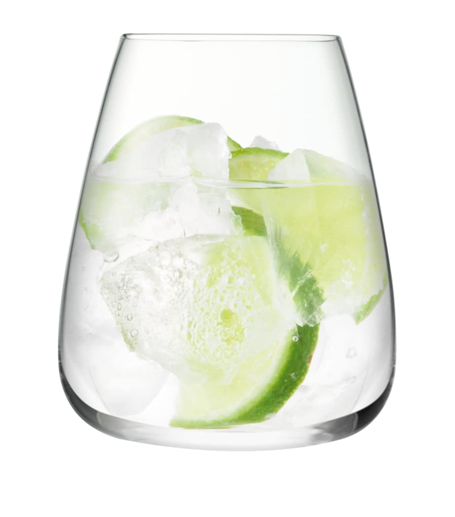 Set of 2 Wine Culture Water Glasses (590ml) CLEAR Image 2