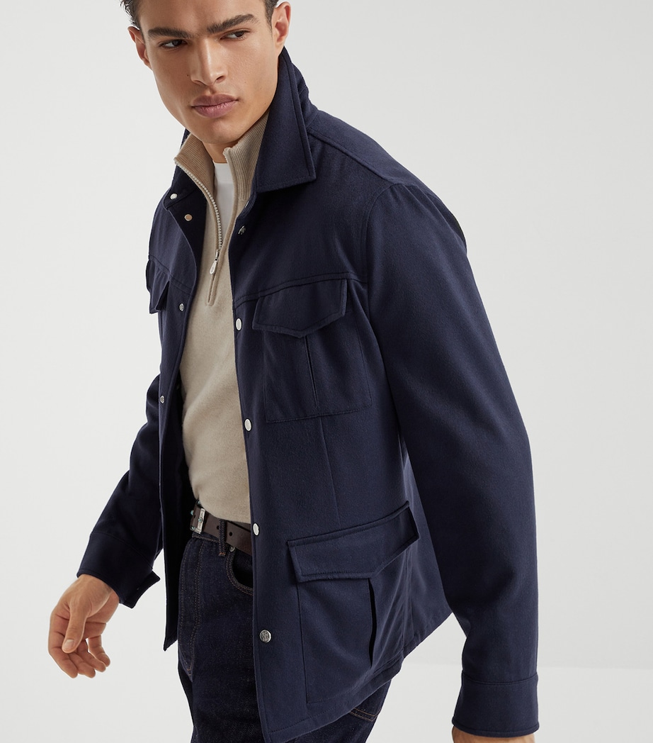 Cashmere Quarter-Zip Sweater CS396 Image 5