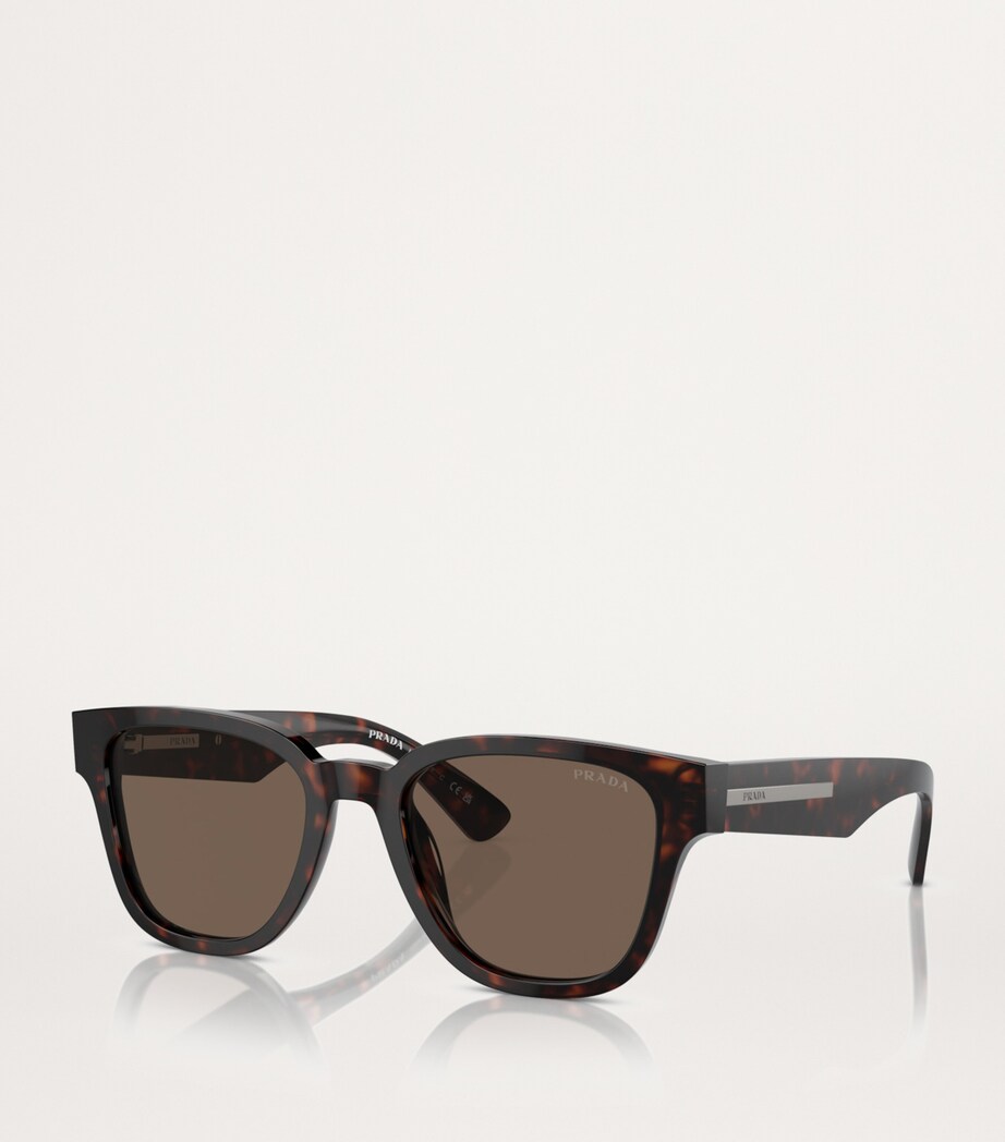 Prada Acetate Rectangular Sunglasses Image 2