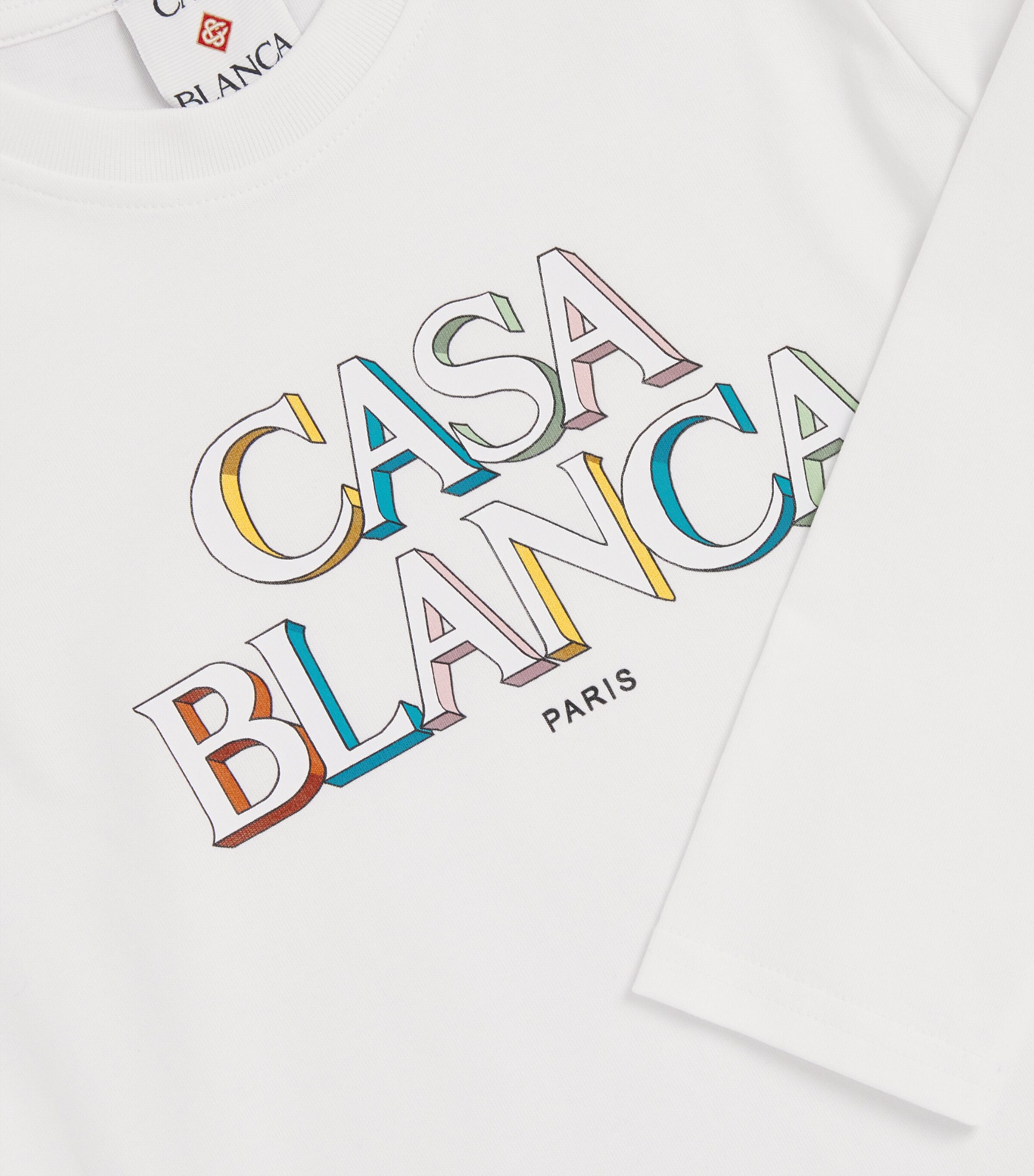 Casablanca Kids Stacked Logo Sweatshirt (3-14 Years) Stacked Logo Image 4