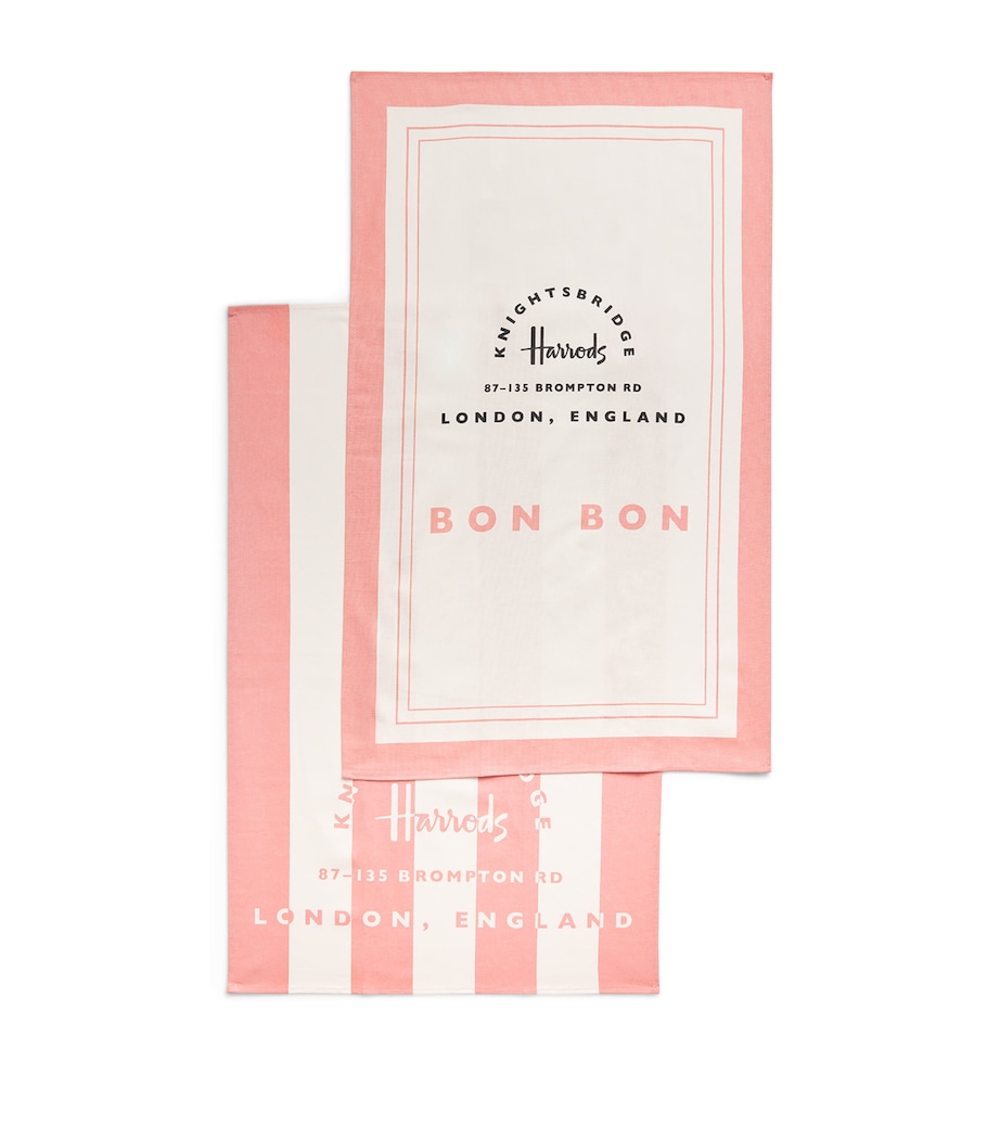 Bon Bon Tea Towel (Set of 2) PINK Image 1