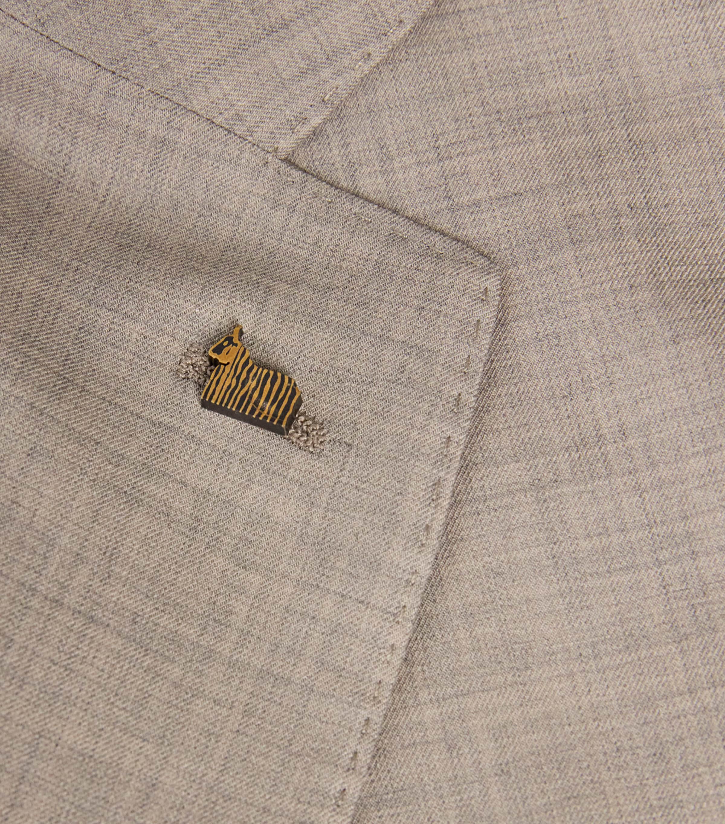 Colombo Mens Cashmere 4.0 Robert Blazer Beige Melange Image 6