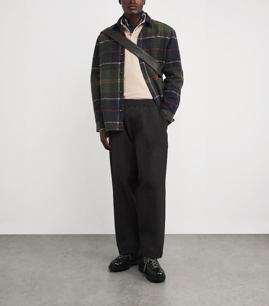 Wool Hutherston Polo Shirt MIST MARL Image 2