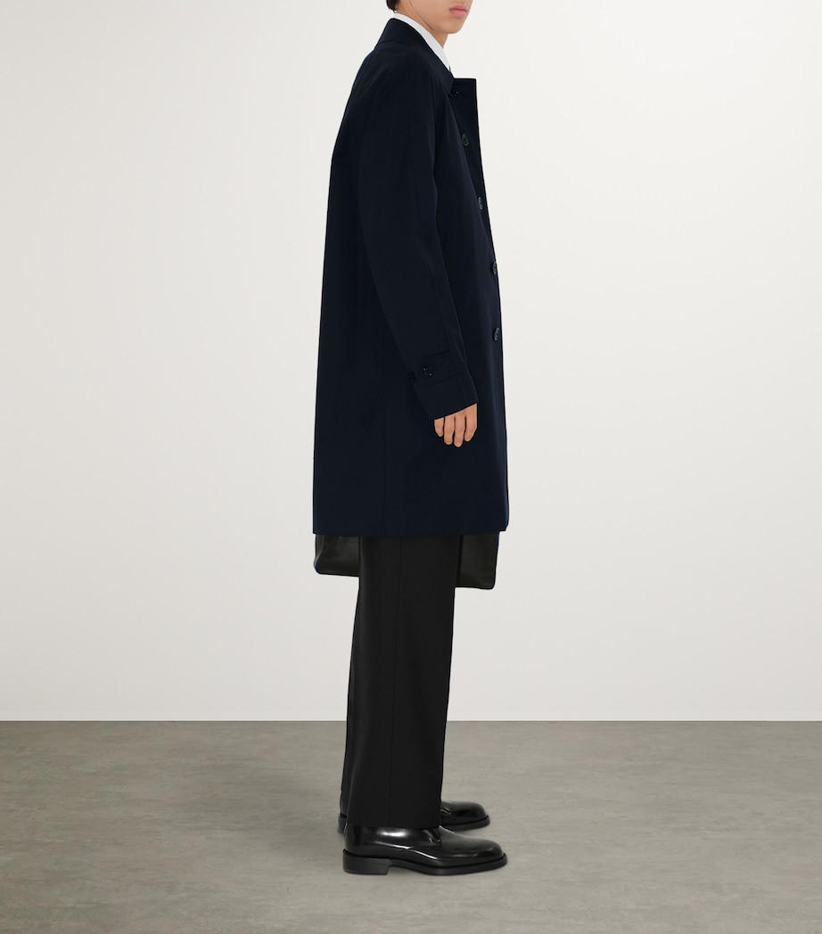 Mid-Length Camden Heritage Car Coat COAL BLUE Image 4