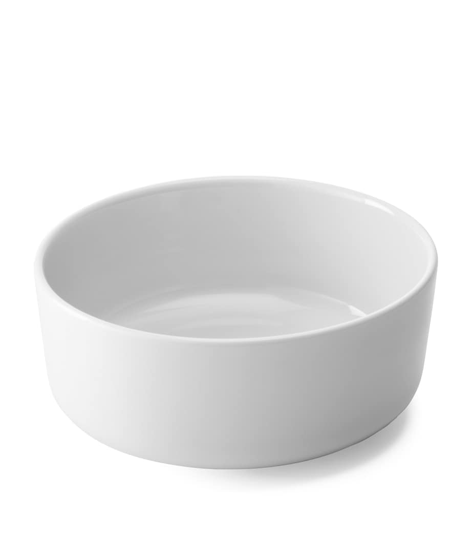 Set of 2 Porcelain Collective Cereal/Soup Bowls (15cm) WHITE Image 1