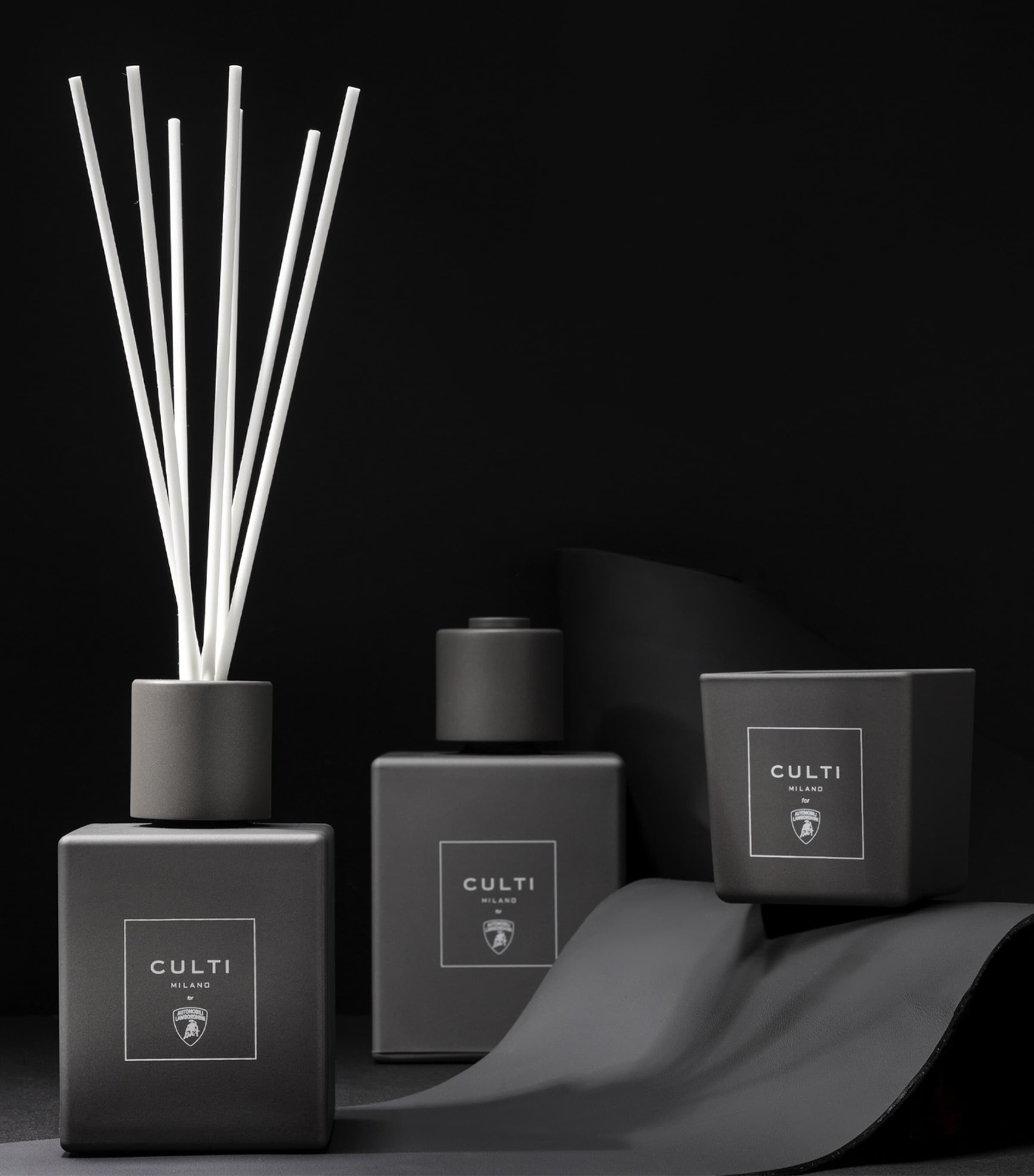 x Lamborghini Grigio Vulcano Diffuser (500ml) TURBO NOIR Image 6