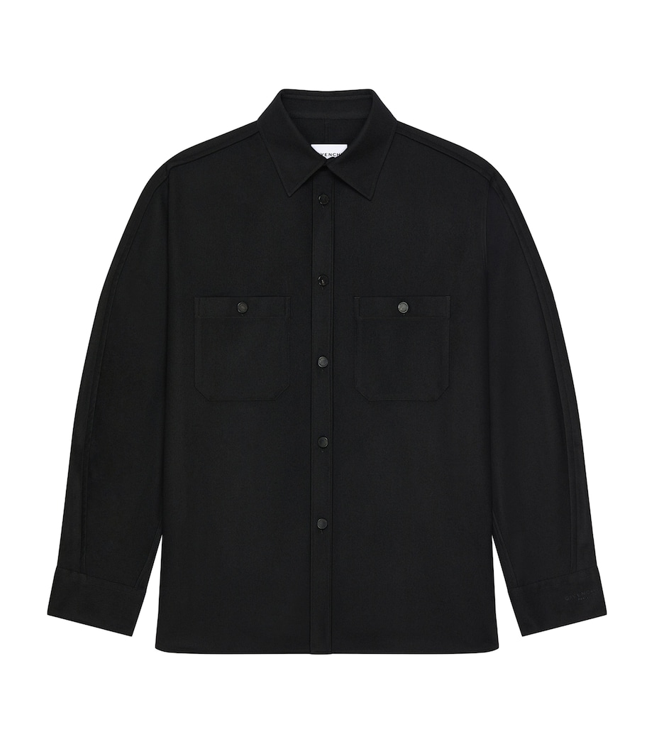 Givenchy Mens Wool Shirt Image 1