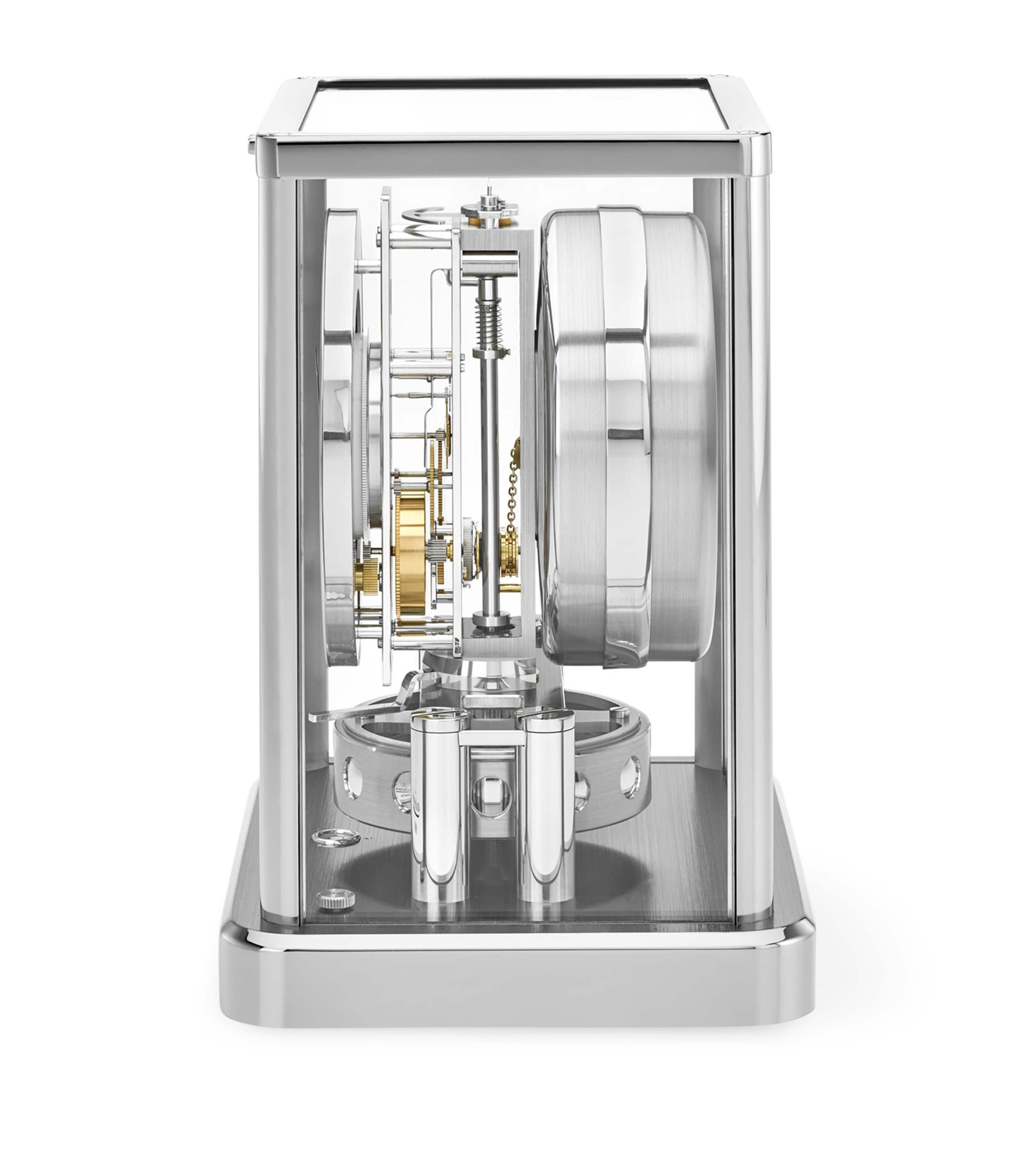 Atmos Classique Phases de Lune Clock RHODIUM PLATED BRASS Image 3