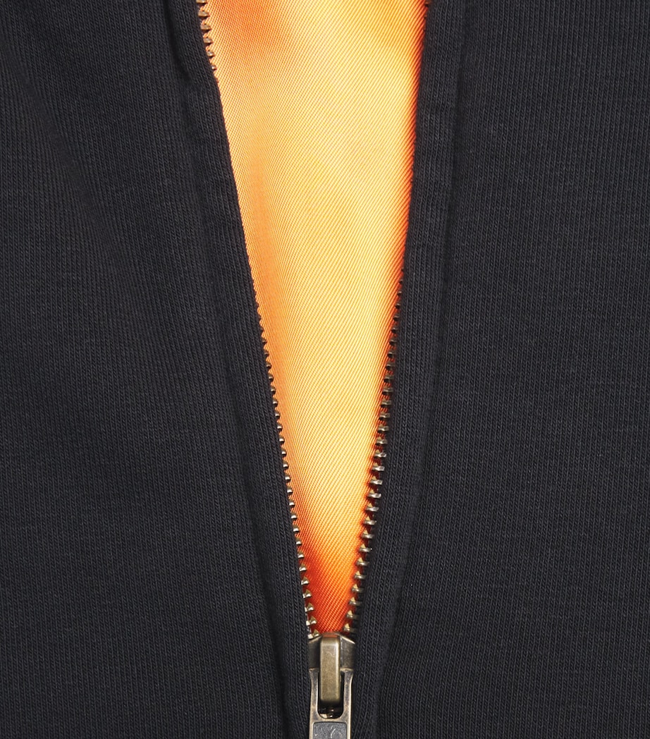 Padded Hooded Bomber Jacket 961 Image 5