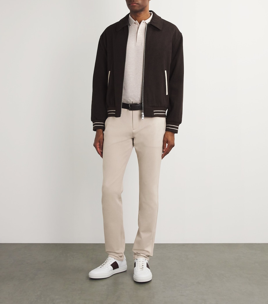 PAIGE Mens Slim Chinos Fresh Oyster Image 2