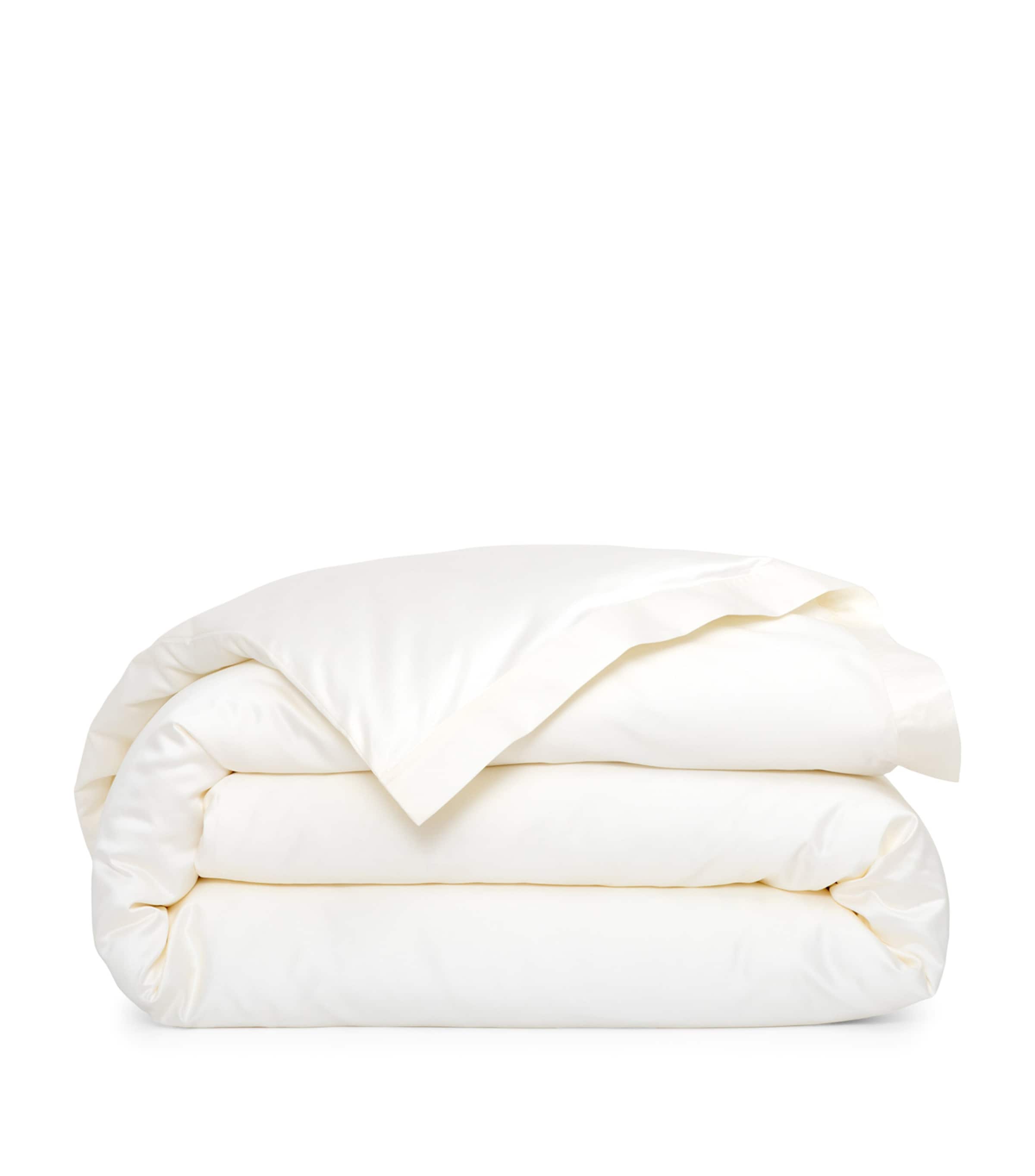 Yves Delorme Couture Egyptian Cotton Prodige King Duvet Cover (240cm x 220cm) Creme Image 2