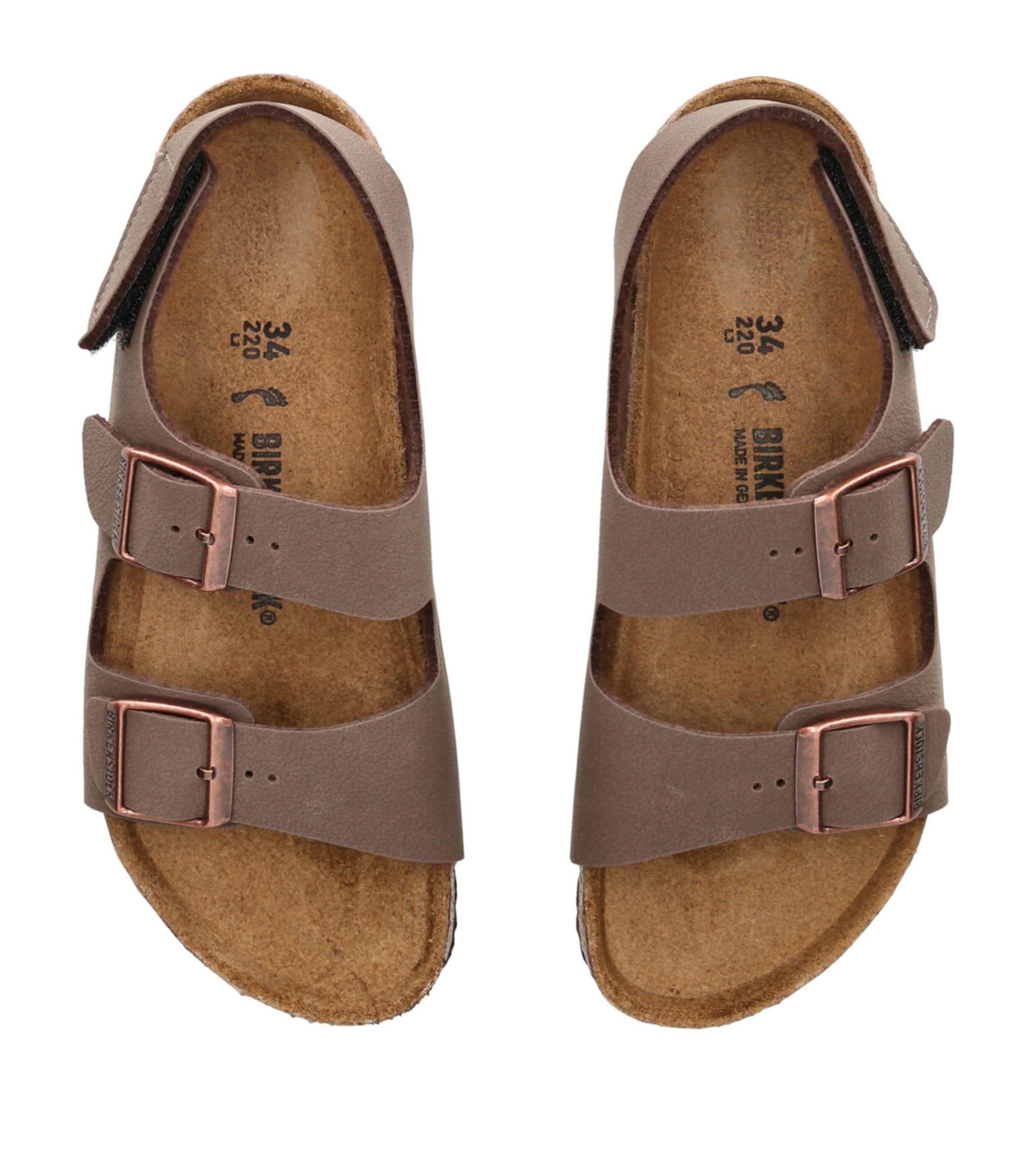 Birkenstock Milano Sandals Dark Brown Image 4