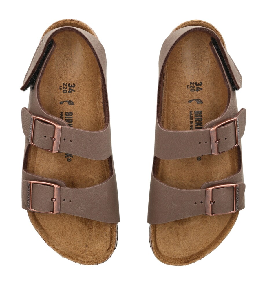 Birkenstock Milano Sandals Dark Brown Image 4