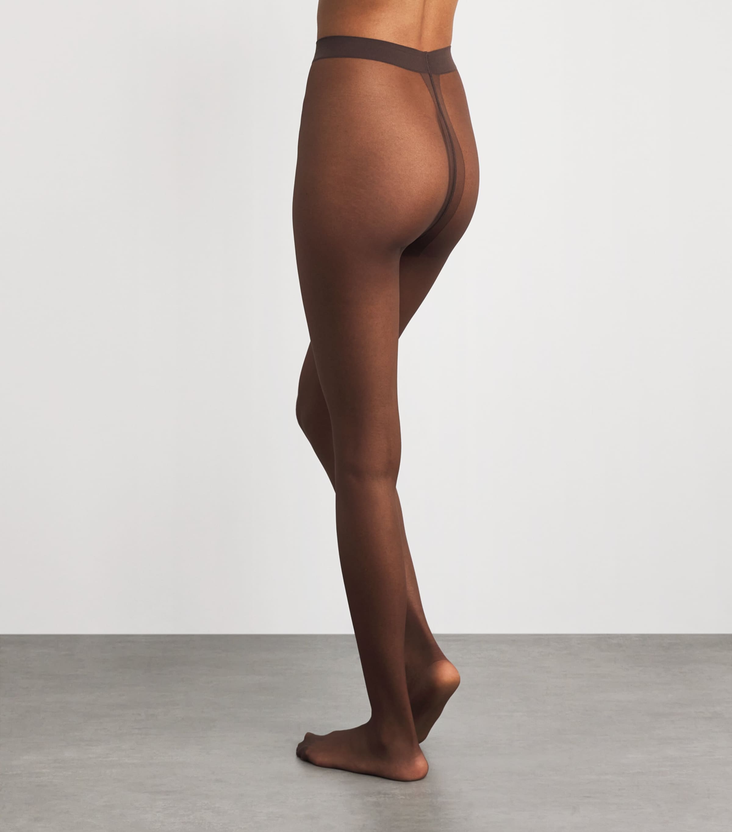 Sheer Hosiery Tights ESPRESSO Image 3