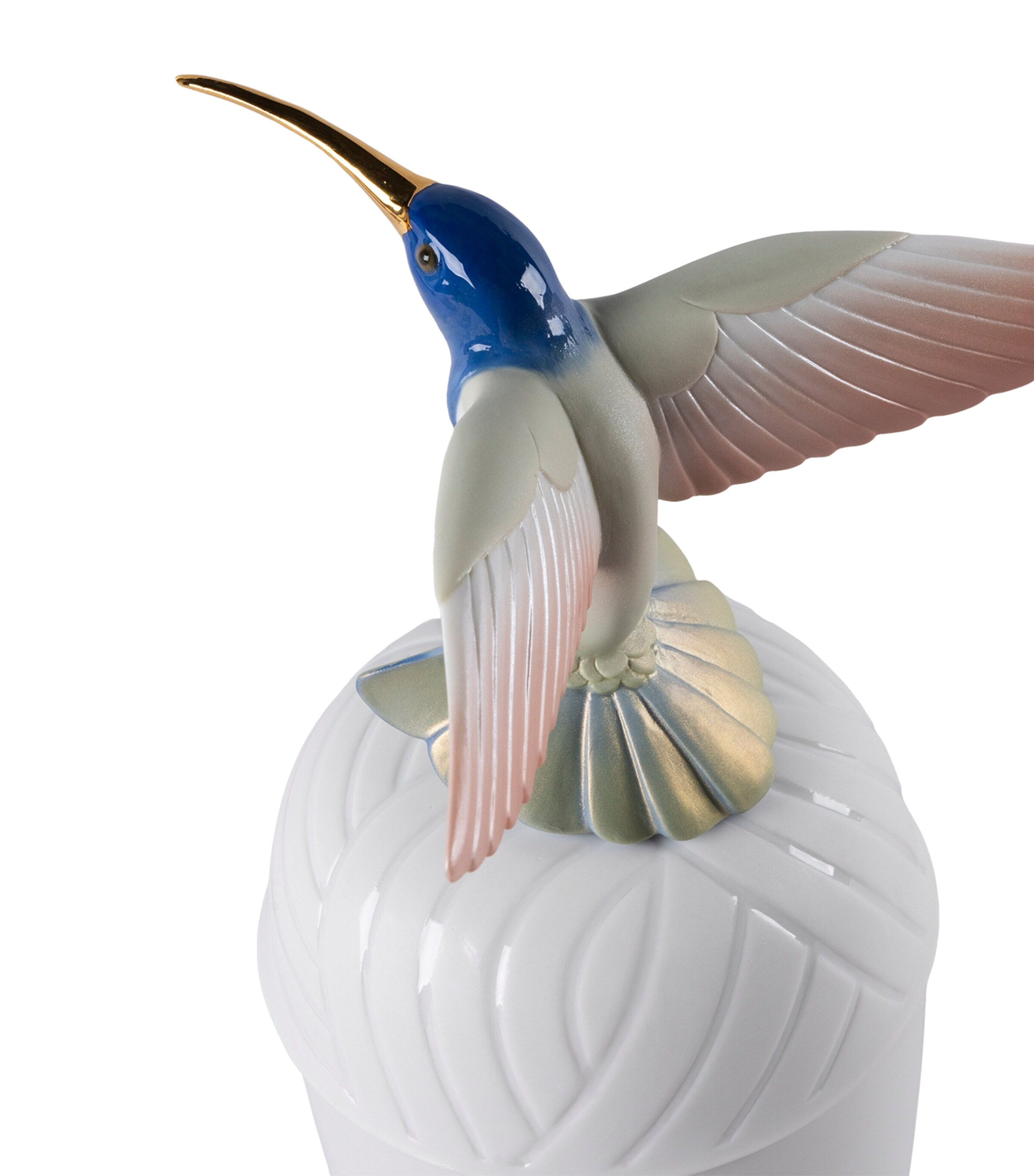 Lladró Porcelain Hummingbird Box Image 7