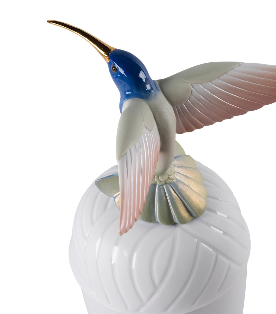 Lladró Porcelain Hummingbird Box Image 7