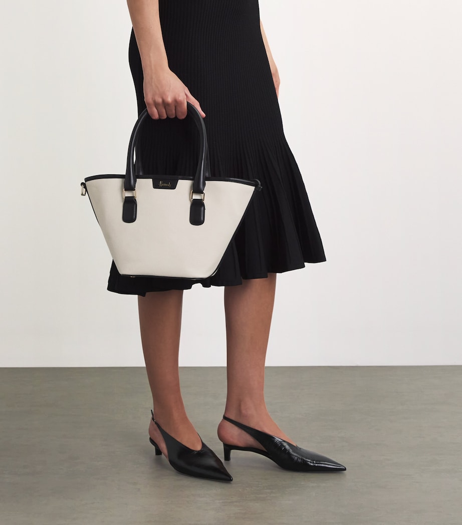 Grab Canvas Slouchy Tote Bag CREAM Image 5