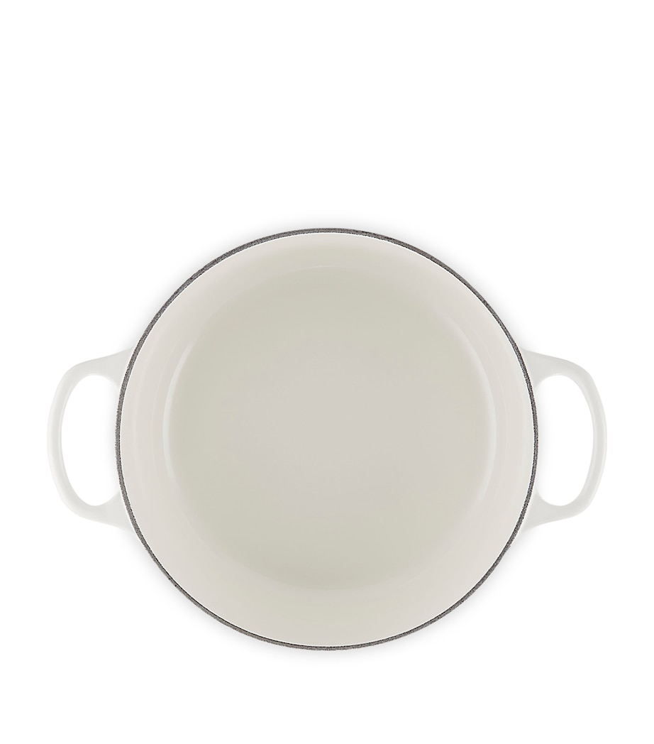 Cast Iron Round Casserole Dish (24cm) MARBLE Image 3