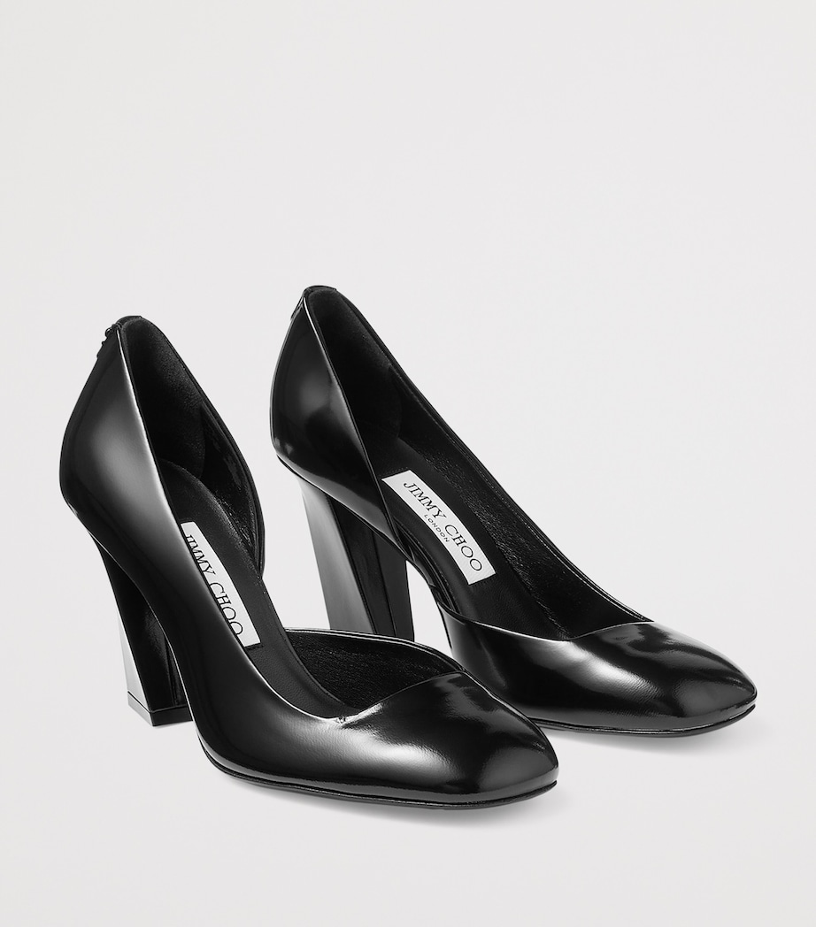 Farren 85 Leather Pumps BLACK Image 5