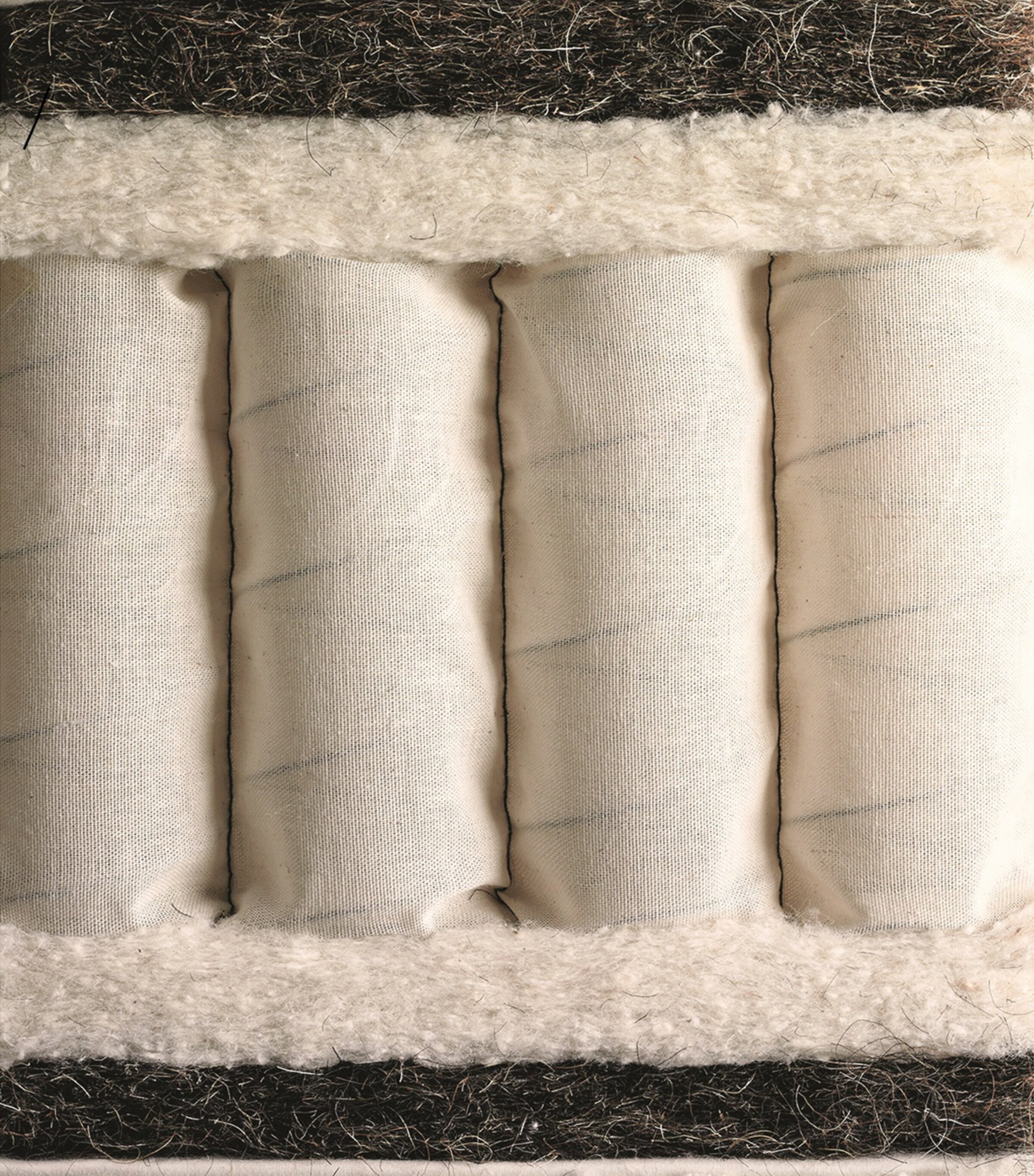 Medium Herald Superb Mattress (150cm x 200cm) WHITE Image 7