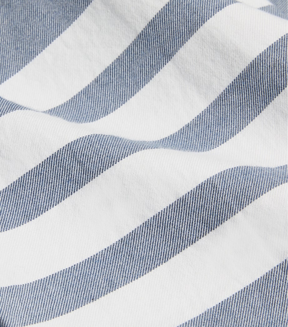 4-Bar Stripe Shirt LIGHT BLUE Image 5