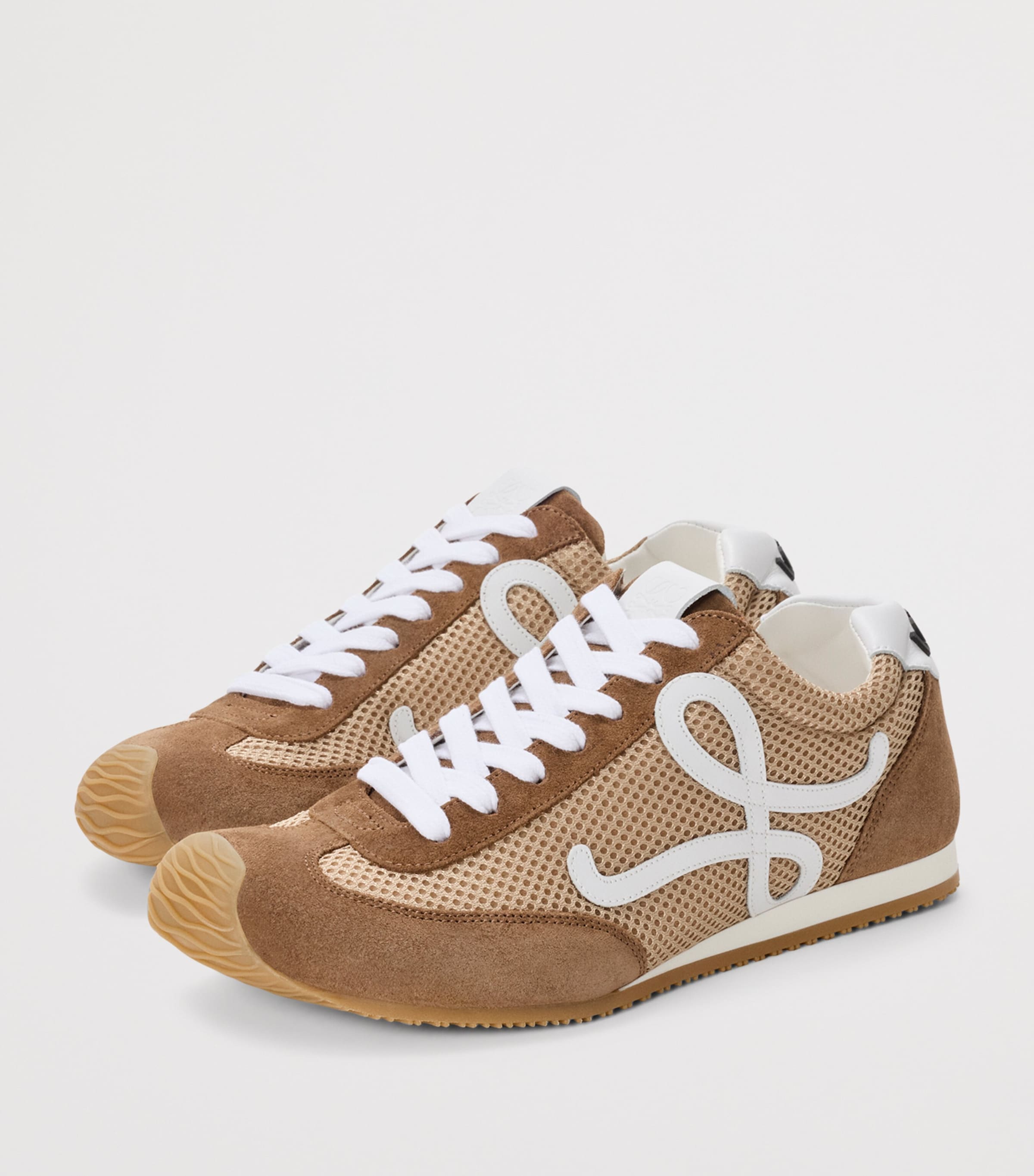 LOEWE Ballet Runner 2.0 Sneakers Beige/white/brown Image 3